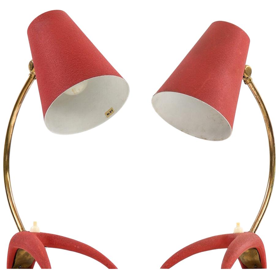 Table Lamps Produced by EWÅ in Sweden For Sale