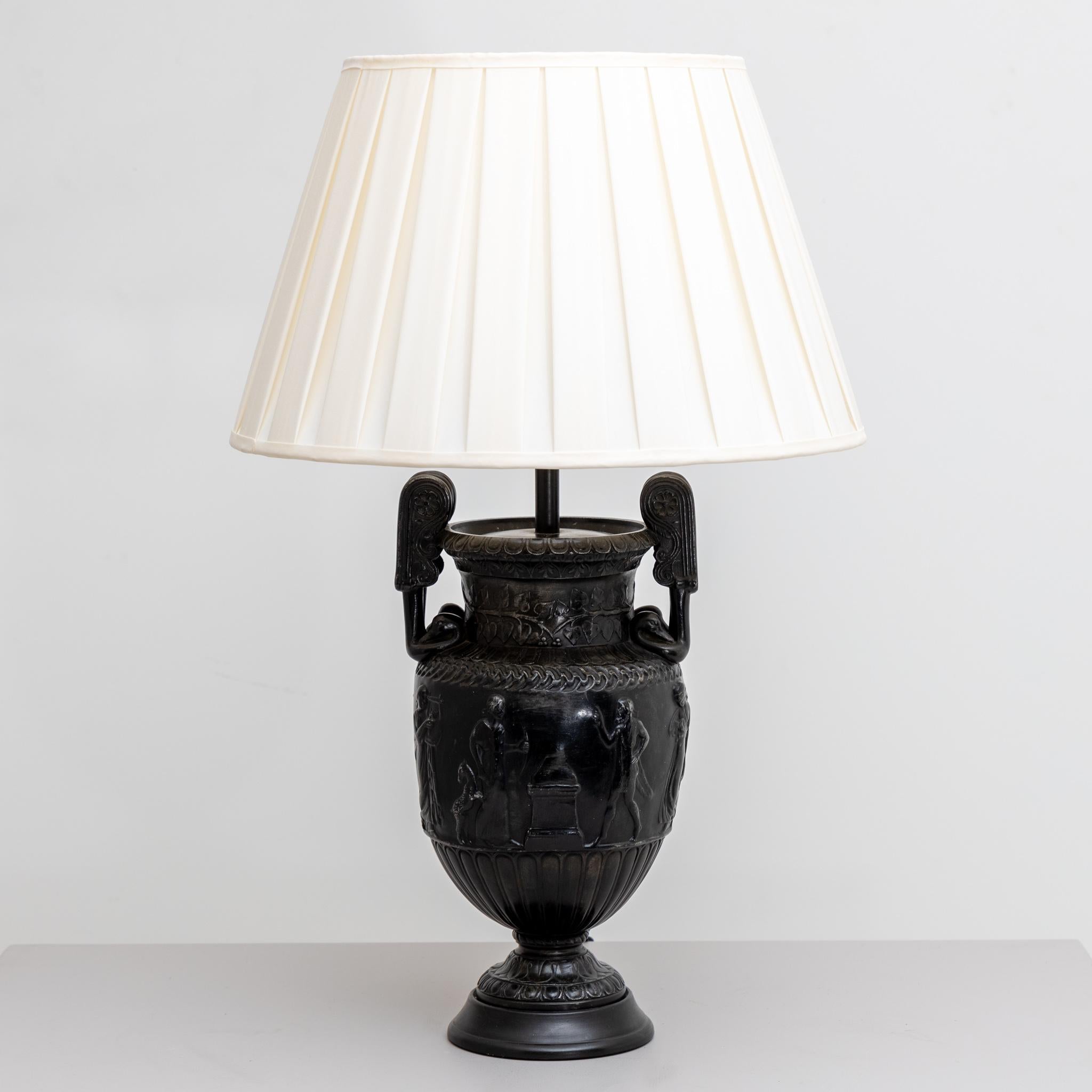 Table Lamps with Townley Vases, France 19th Century In Good Condition In Greding, DE