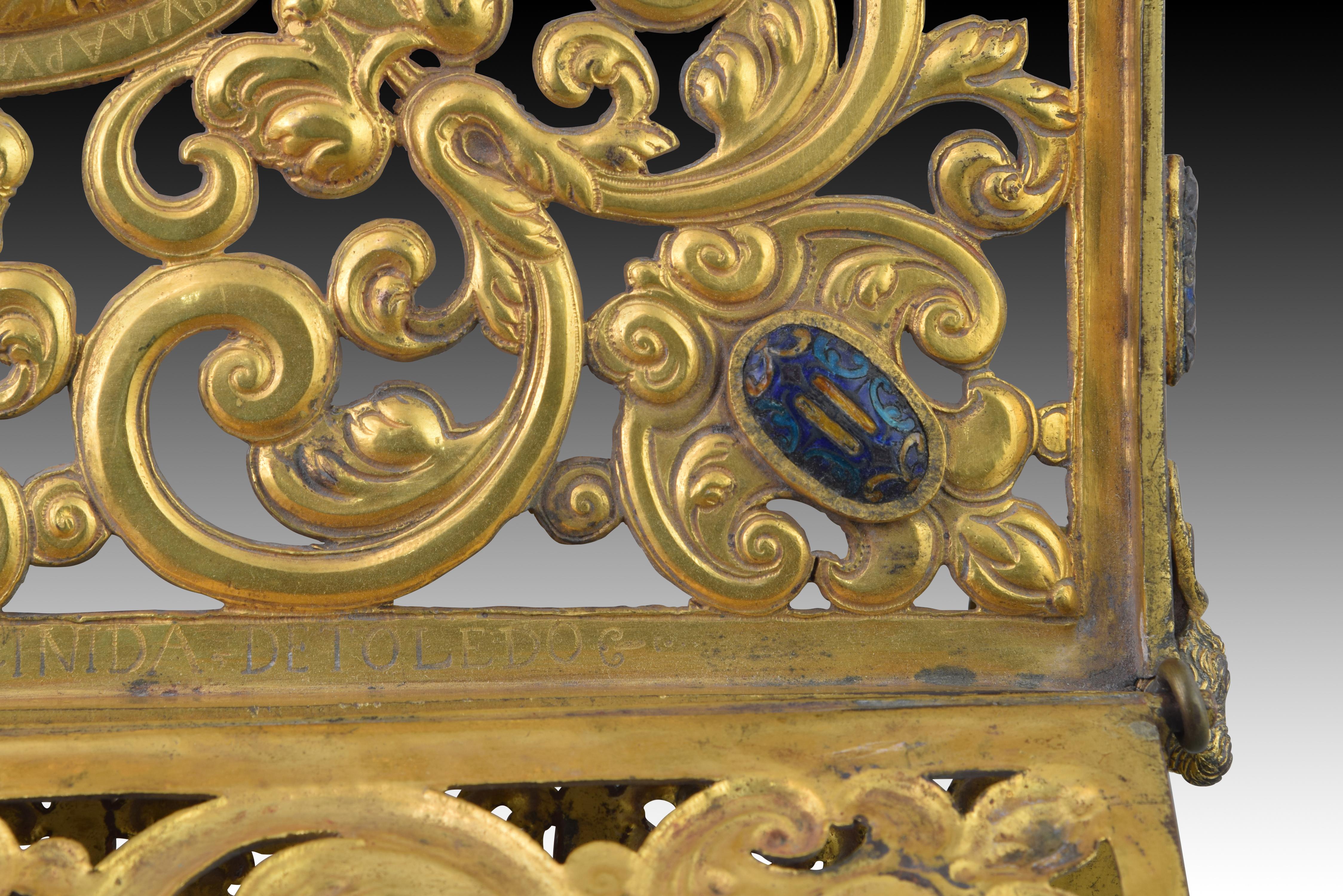 Table lectern for the Convent of The Trinitarios Order (Toledo). Juan Ruiz, 1656 9