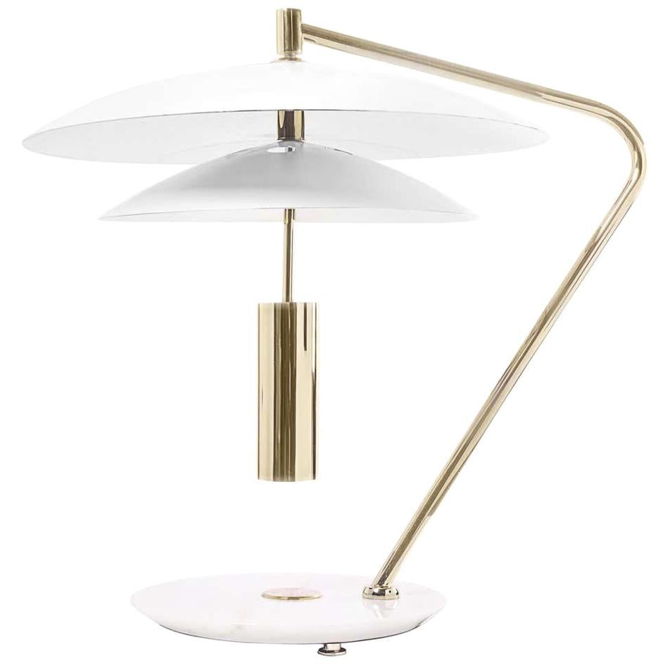 Table Light in Brass For Sale