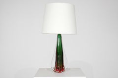 Table Light in Murano Attributed Flavio Poli for Seguso, Italy 1960s.