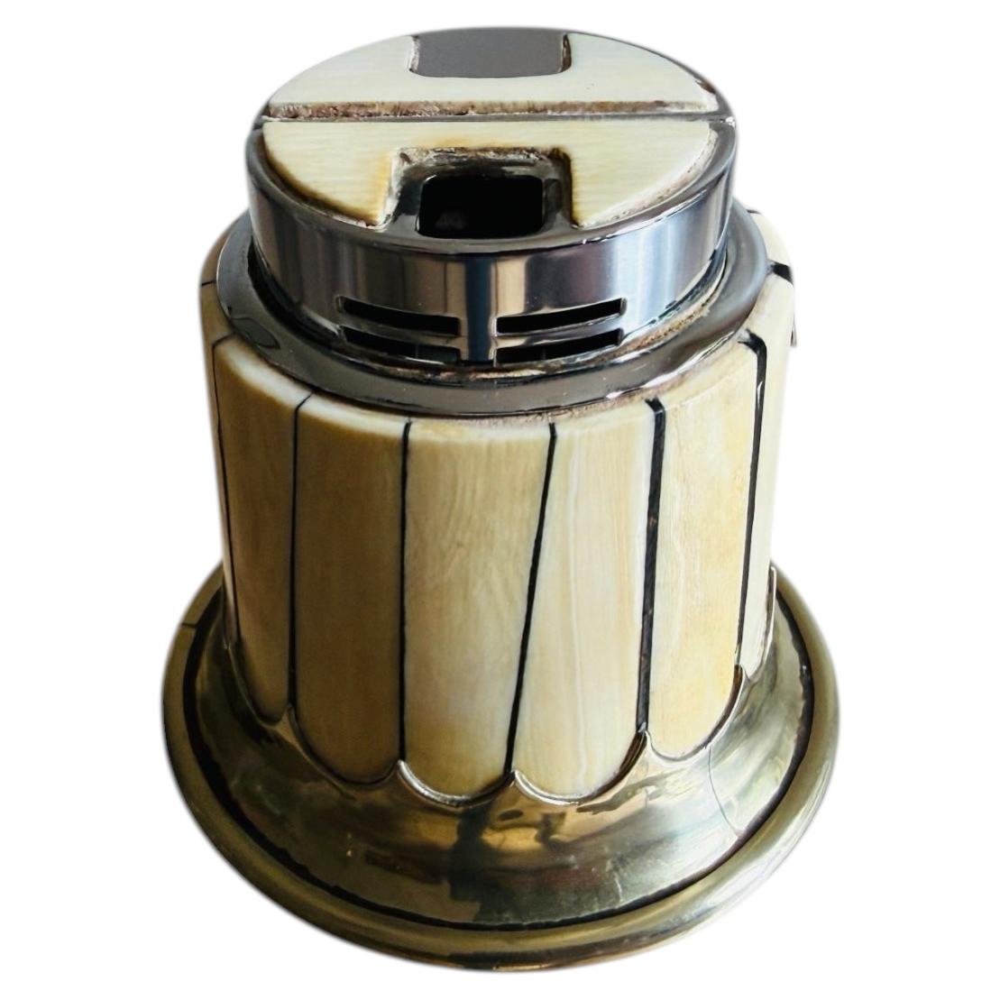 coffee table cigarette lighter The ultimate coffee table accessory Vintage Wooden Lighter - Elegant