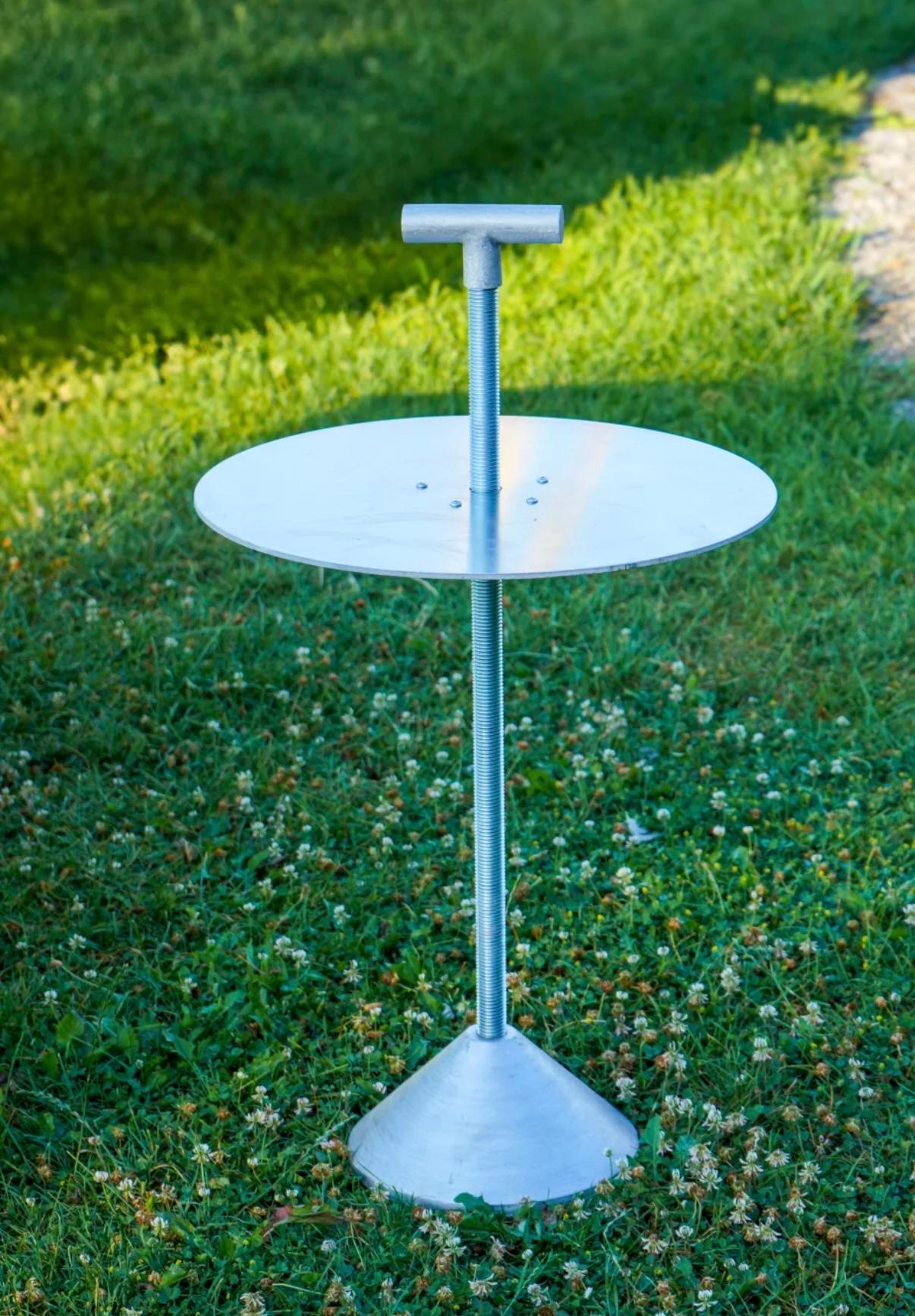 Edition of 2
Signed
Comissioned for Galerie Zippenfenig

Table M24 „all metal“ version, Edition of 2, 2025

The journey of bringing the M24 table to life began nearly five years ago, in 2020, when it was created as a prototype for the exhibition