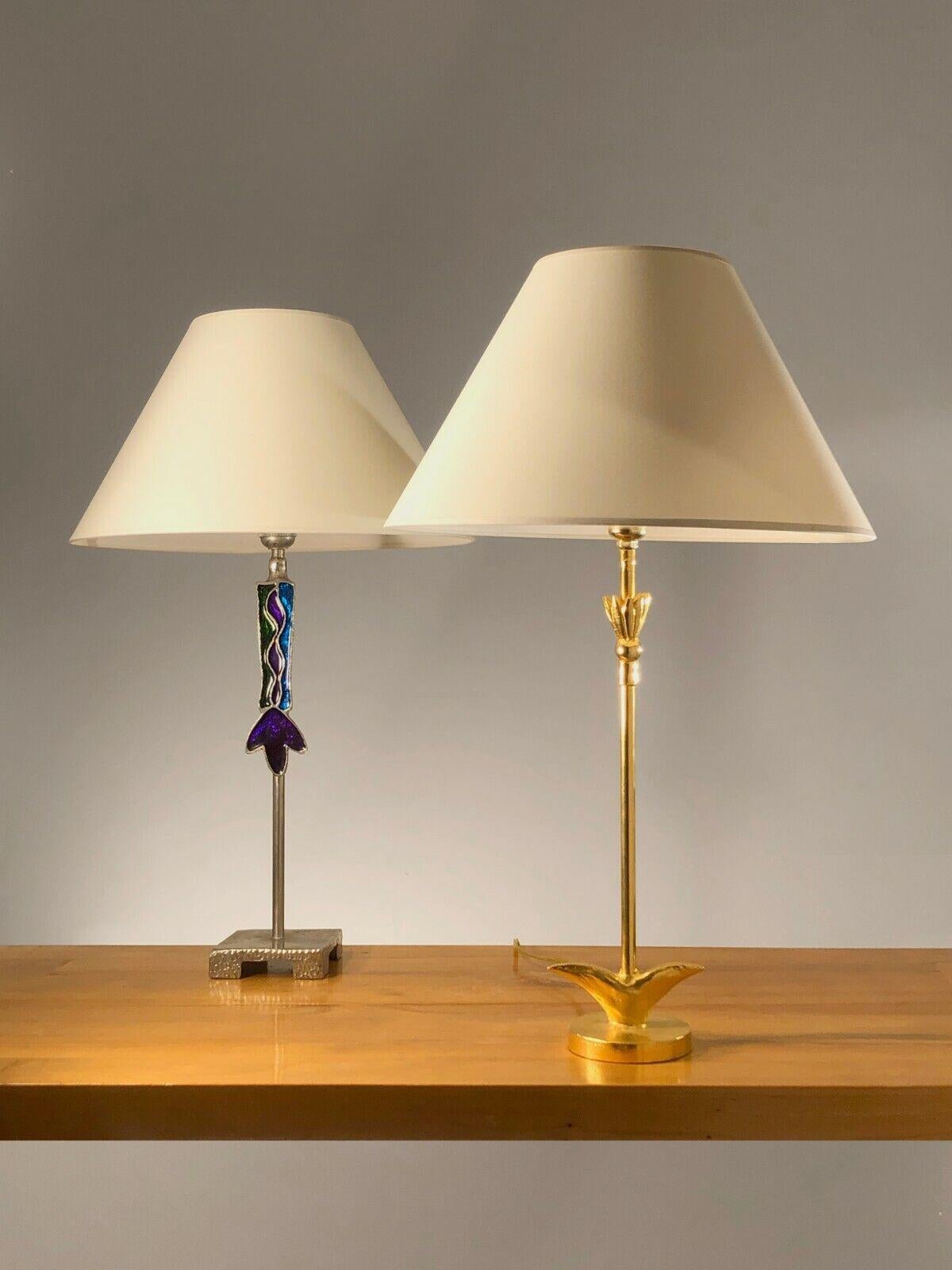 A POST-MODERN Sculptural TABLE LAMP by CAZENOVE, Ed. FONDICA, 1980-1990 For Sale 1