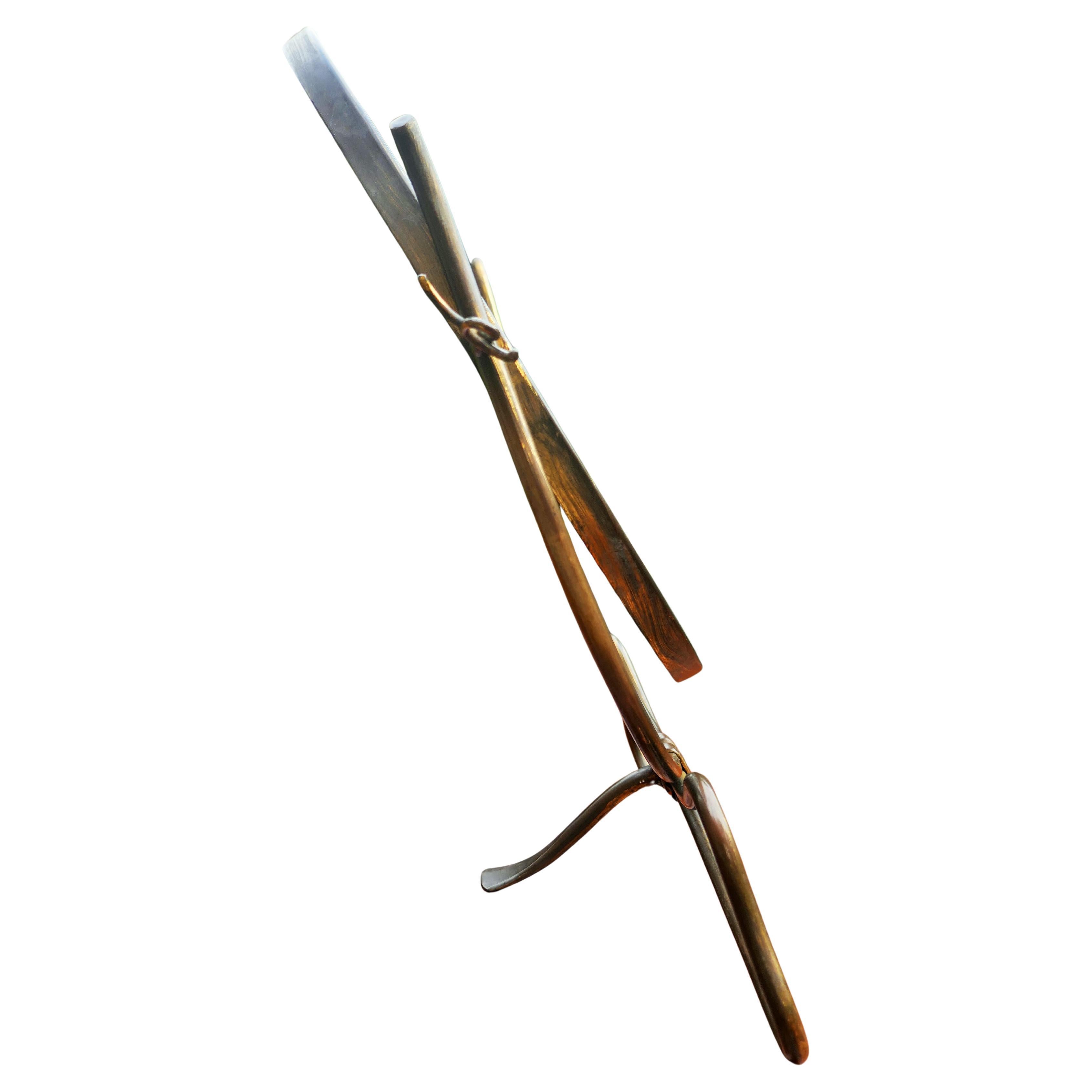 Table mirror attributed to Gio Ponti or Paolo Buffa For Sale 6