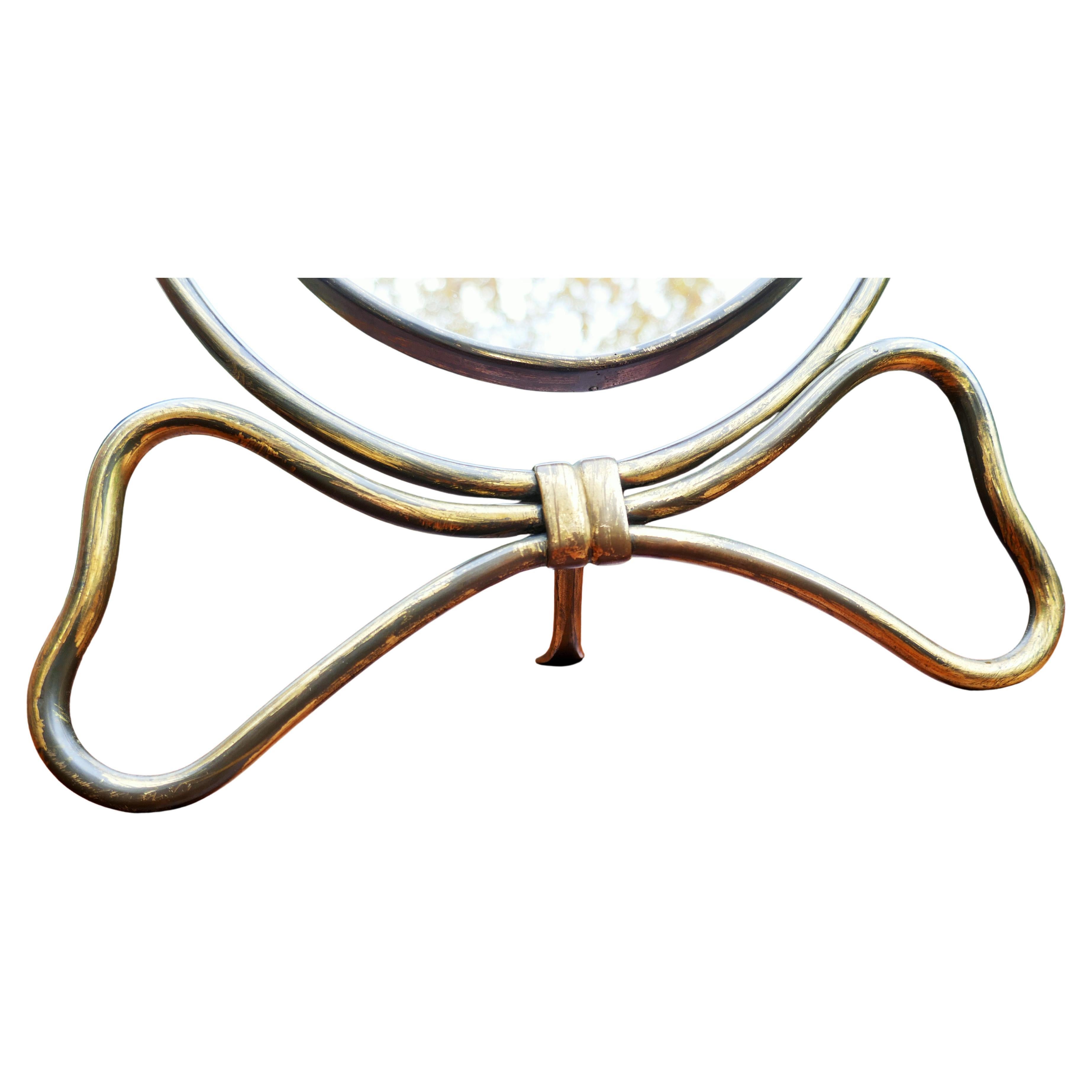 Table mirror attributed to Gio Ponti or Paolo Buffa For Sale 7