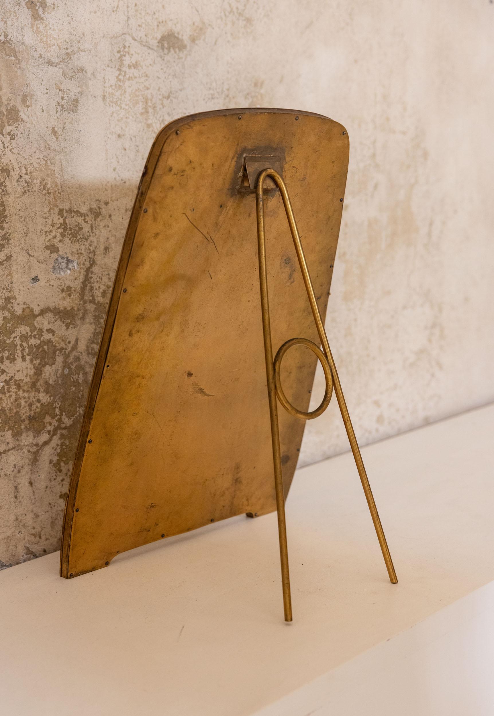 Table mirror by Argentor, Vienna For Sale 4