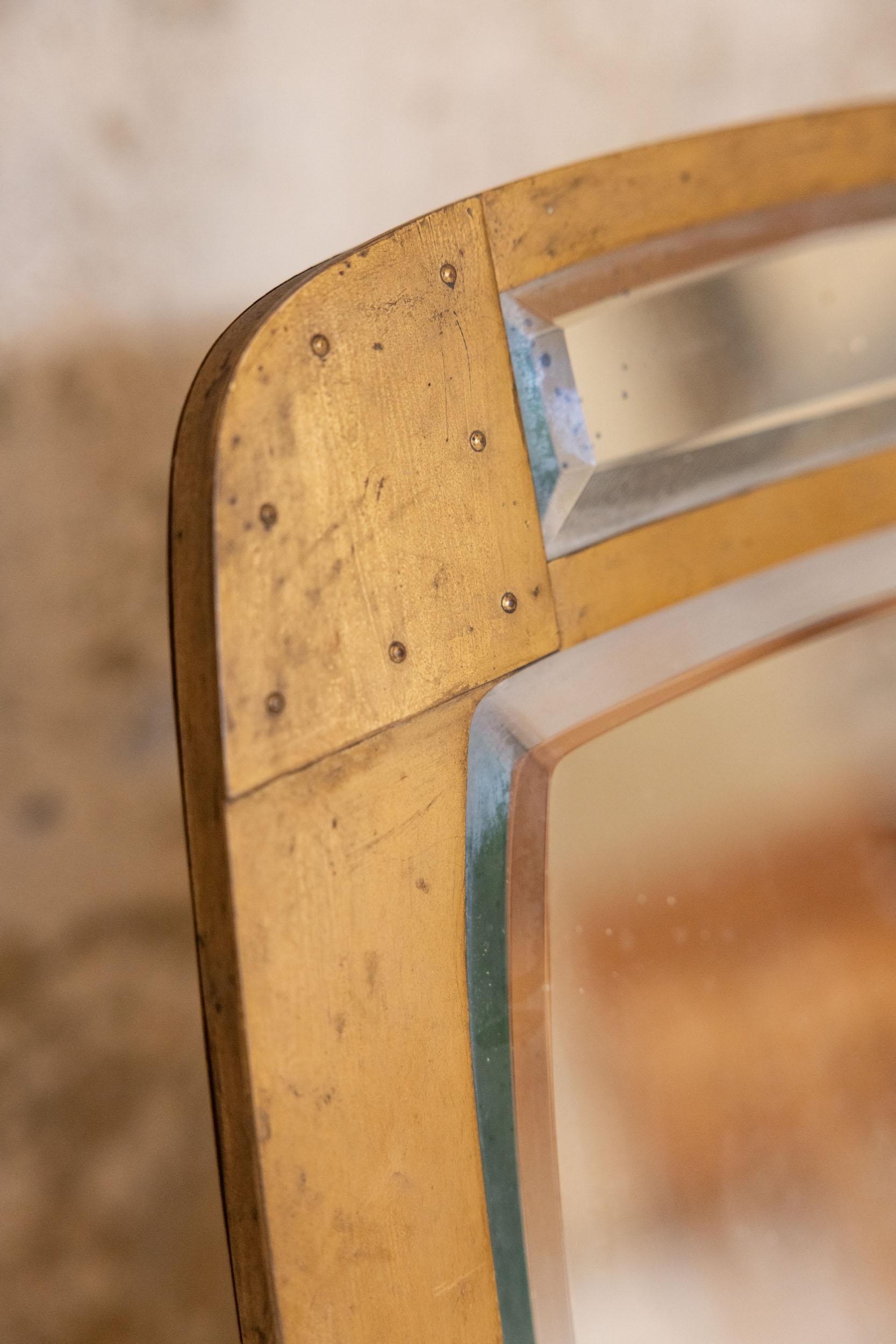 Table mirror by Argentor, Vienna In Excellent Condition For Sale In Piacenza, Italy