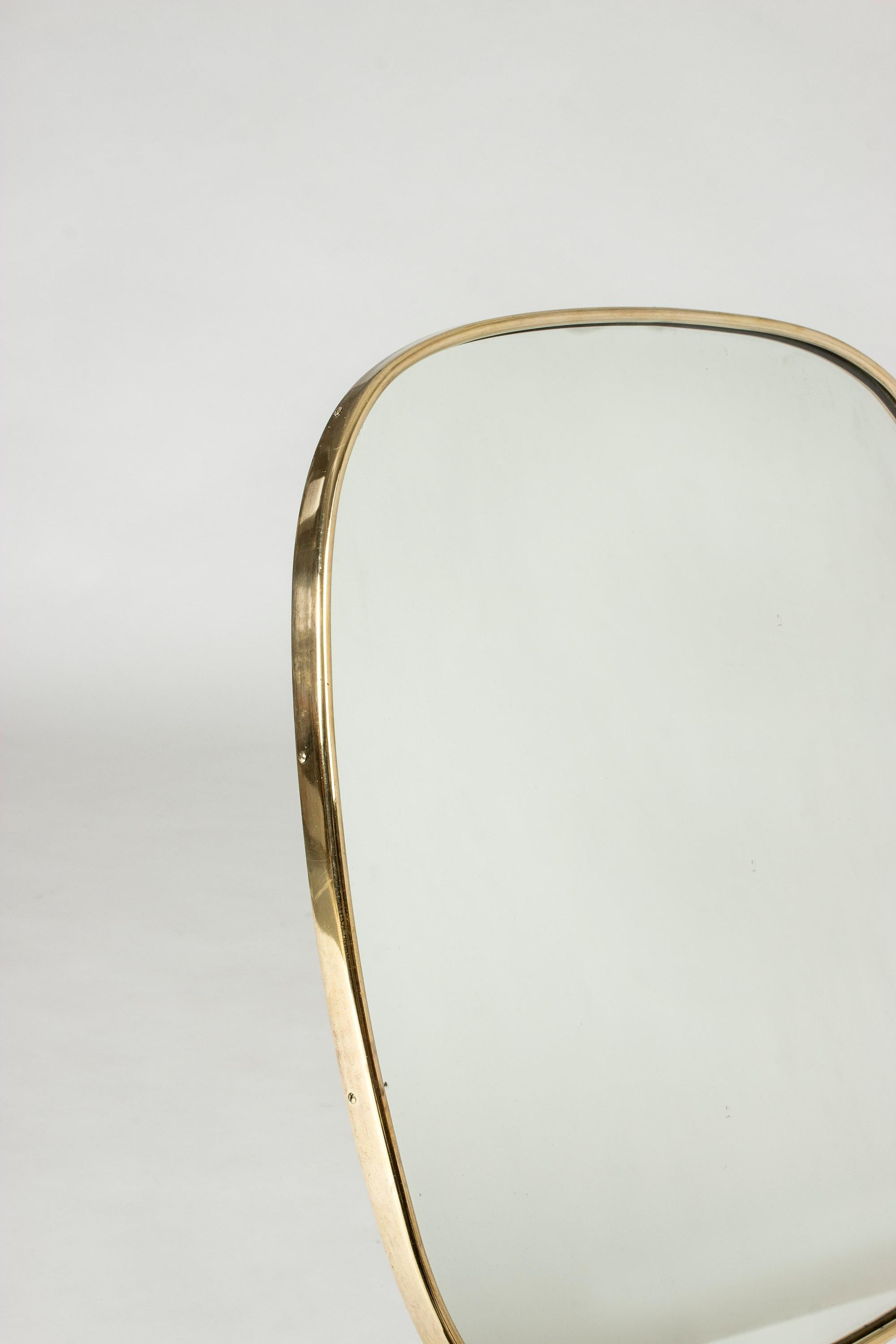 Table Mirror by David Rosén for Nordiska Kompaniet, 1960s For Sale 1