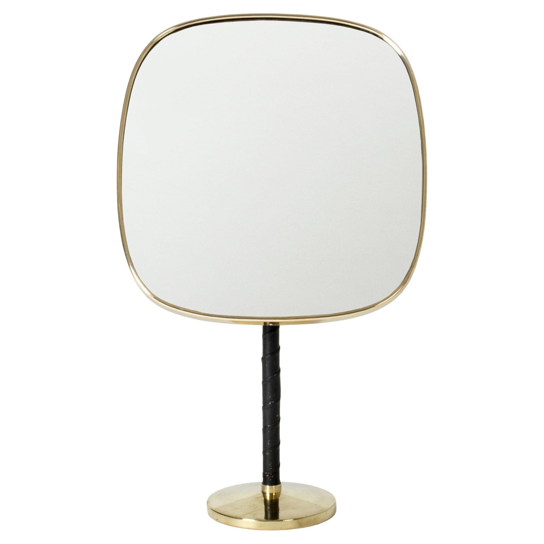 Table Mirror by David Rosén for Nordiska Kompaniet, Sweden, 1950s