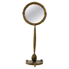 Miroir de table Franck Evennou, Design 1950.