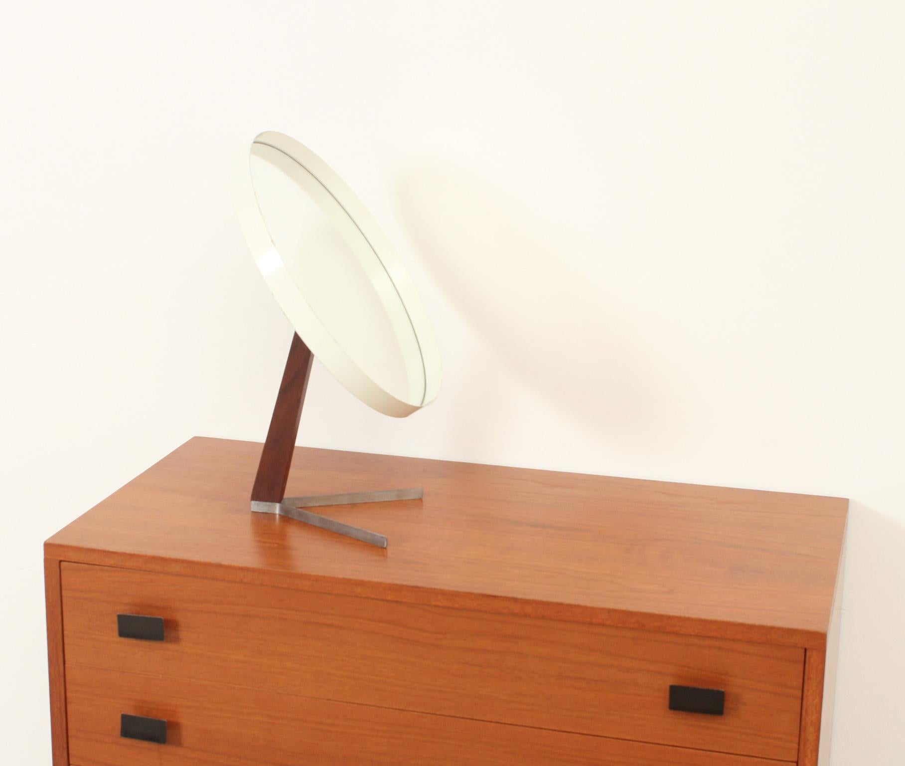 Mid-Century Modern Table Mirror by Robert Welch for Durlston Designs, UK, 1960s For Sale