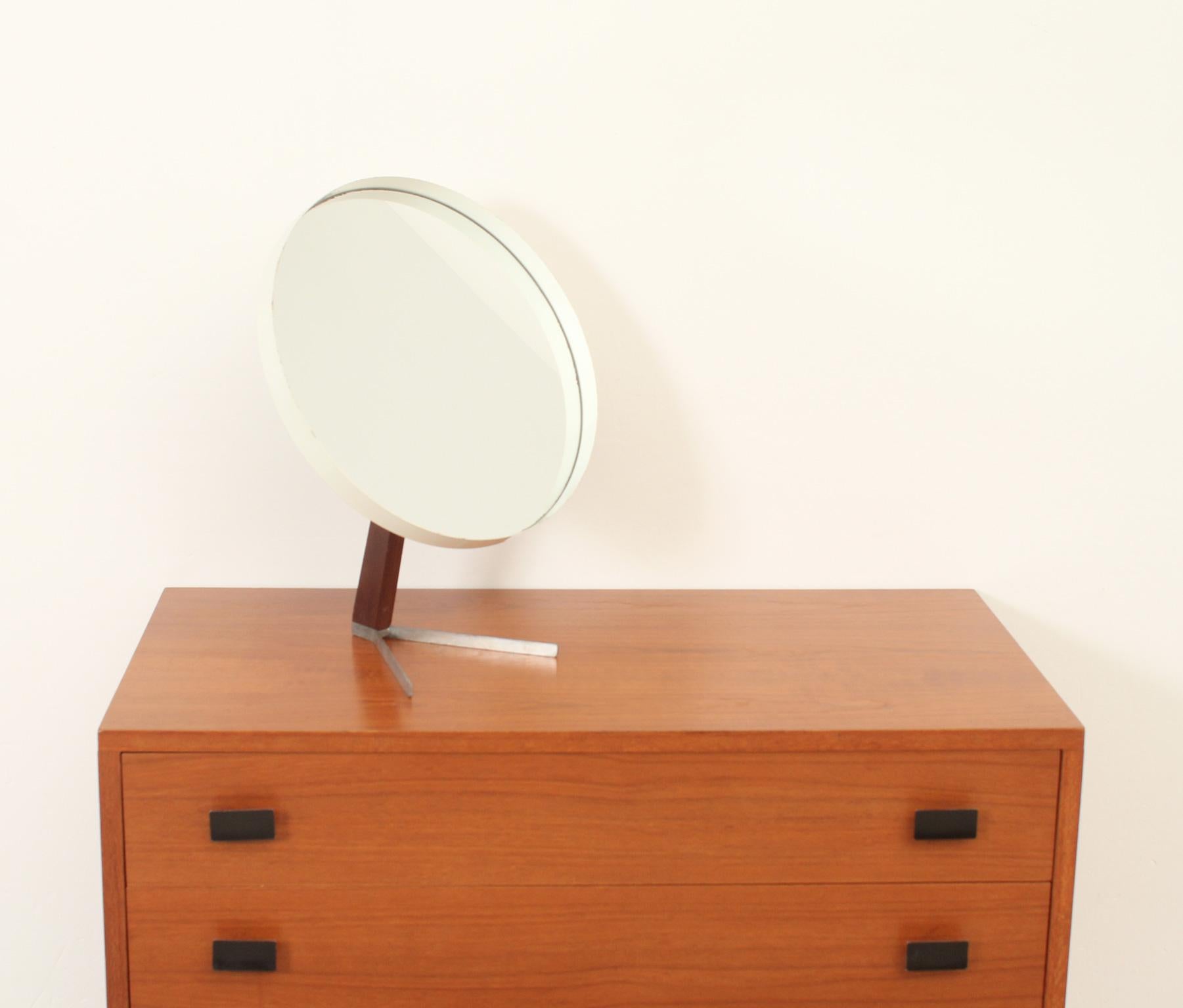 Metal Table Mirror by Robert Welch for Durlston Designs, UK, 1960s