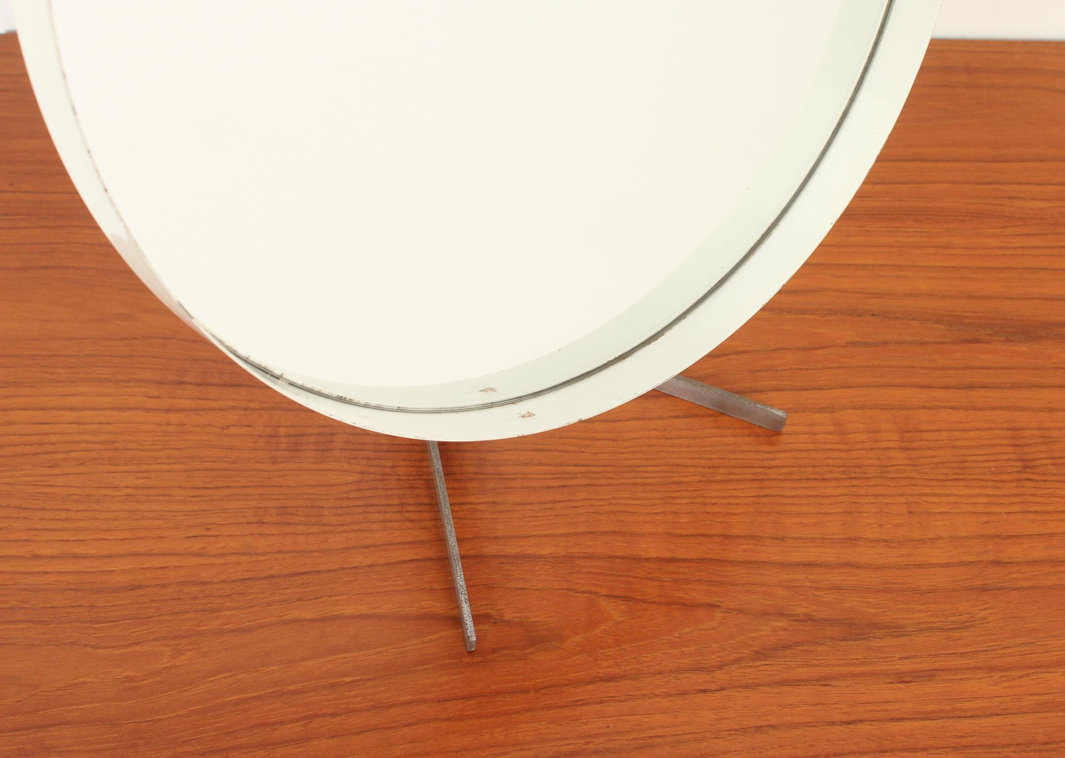 Espejo de mesa de Robert Welch para Durlston Designs, Reino Unido, años 60 en venta 1