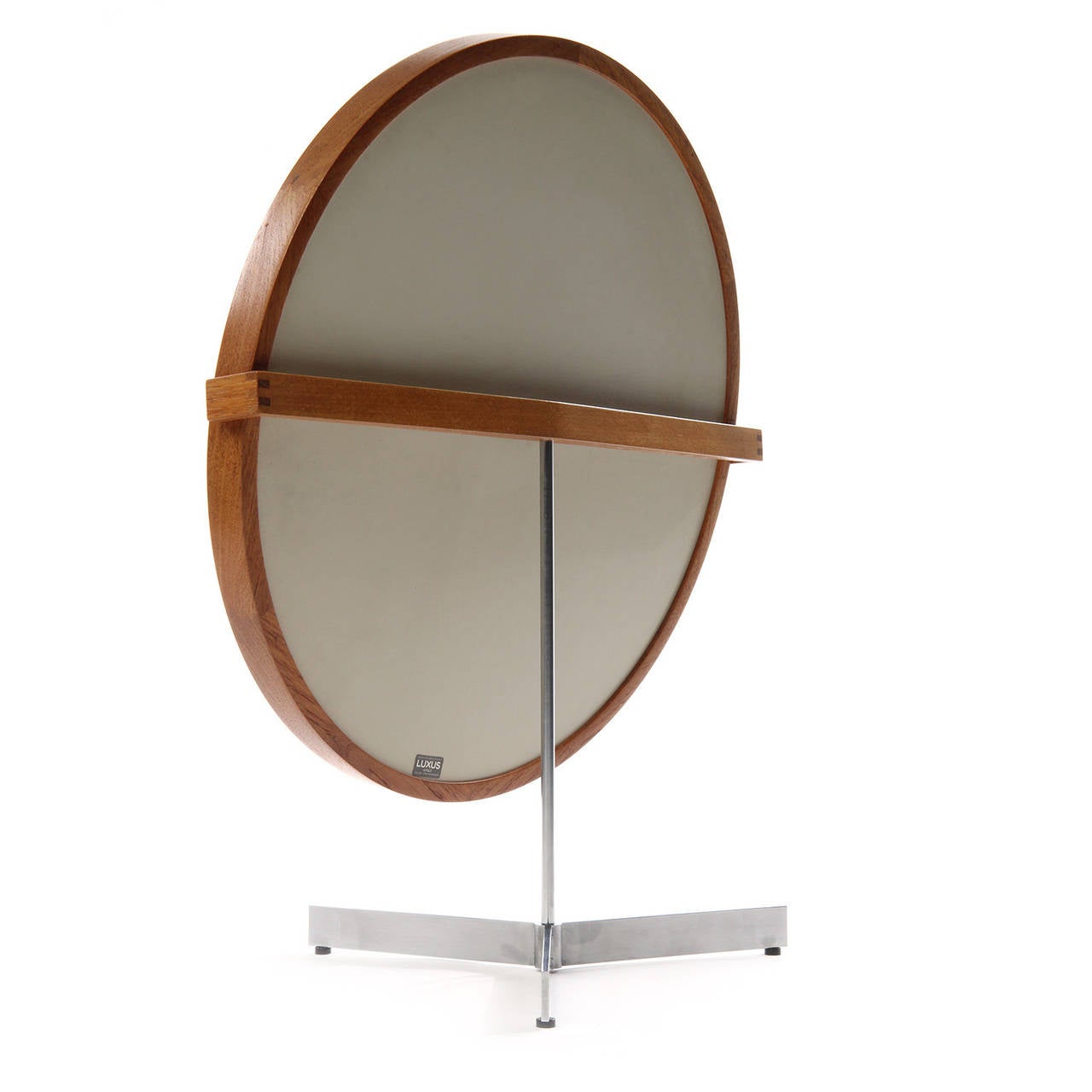Steel Table Mirror by Uno and Osten Kristiansson