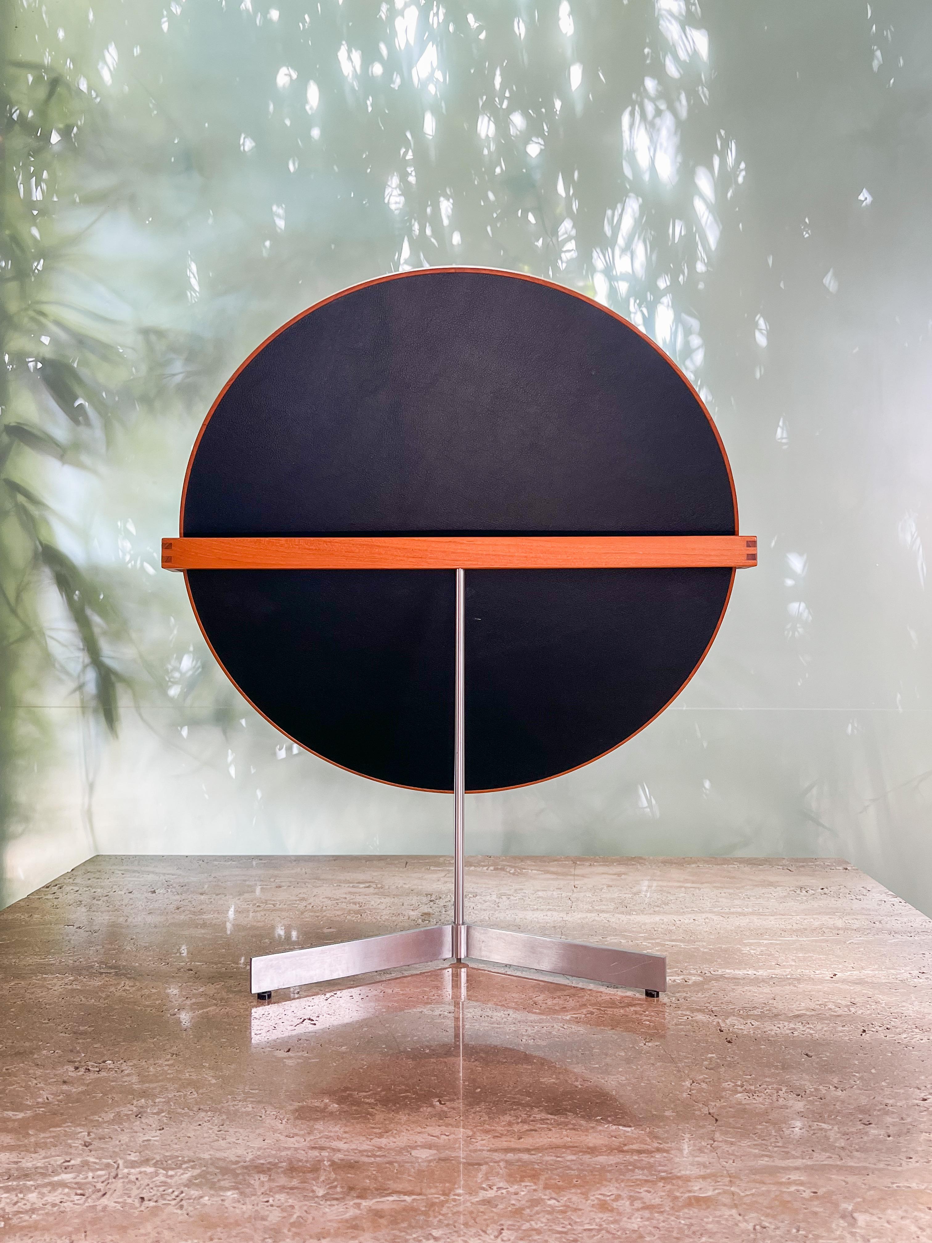 Table Mirror by Uno & Östen Kristiansson for Luxus of Sweden, 1960s For Sale 4
