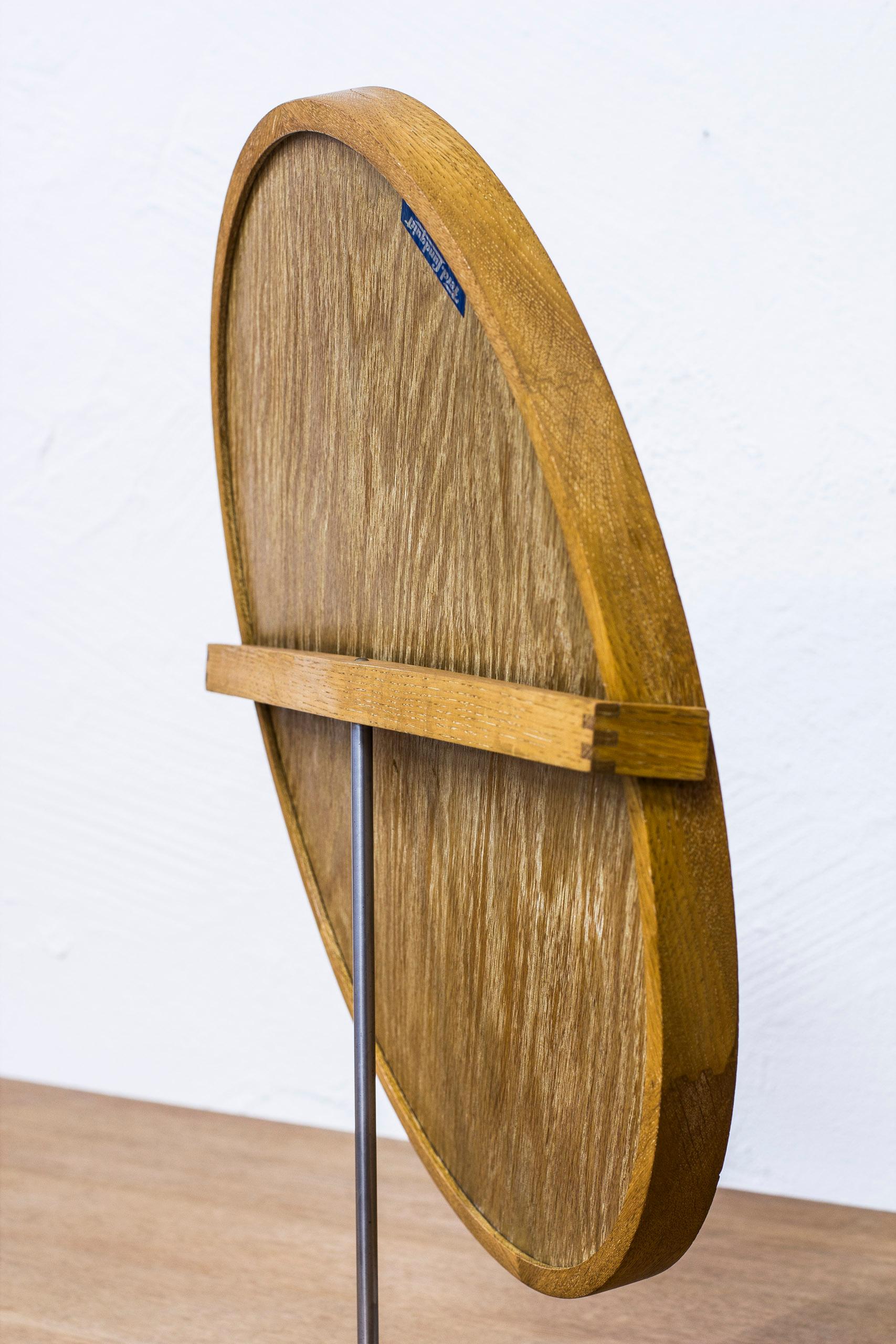 Swedish Table Mirror by Uno & Östen Kristiansson for Luxus, Sweden, 1950s For Sale