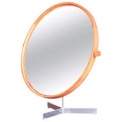Miroir de table par Uno & sten Kristiansson pour Luxus Vittsj Suède, années 1960