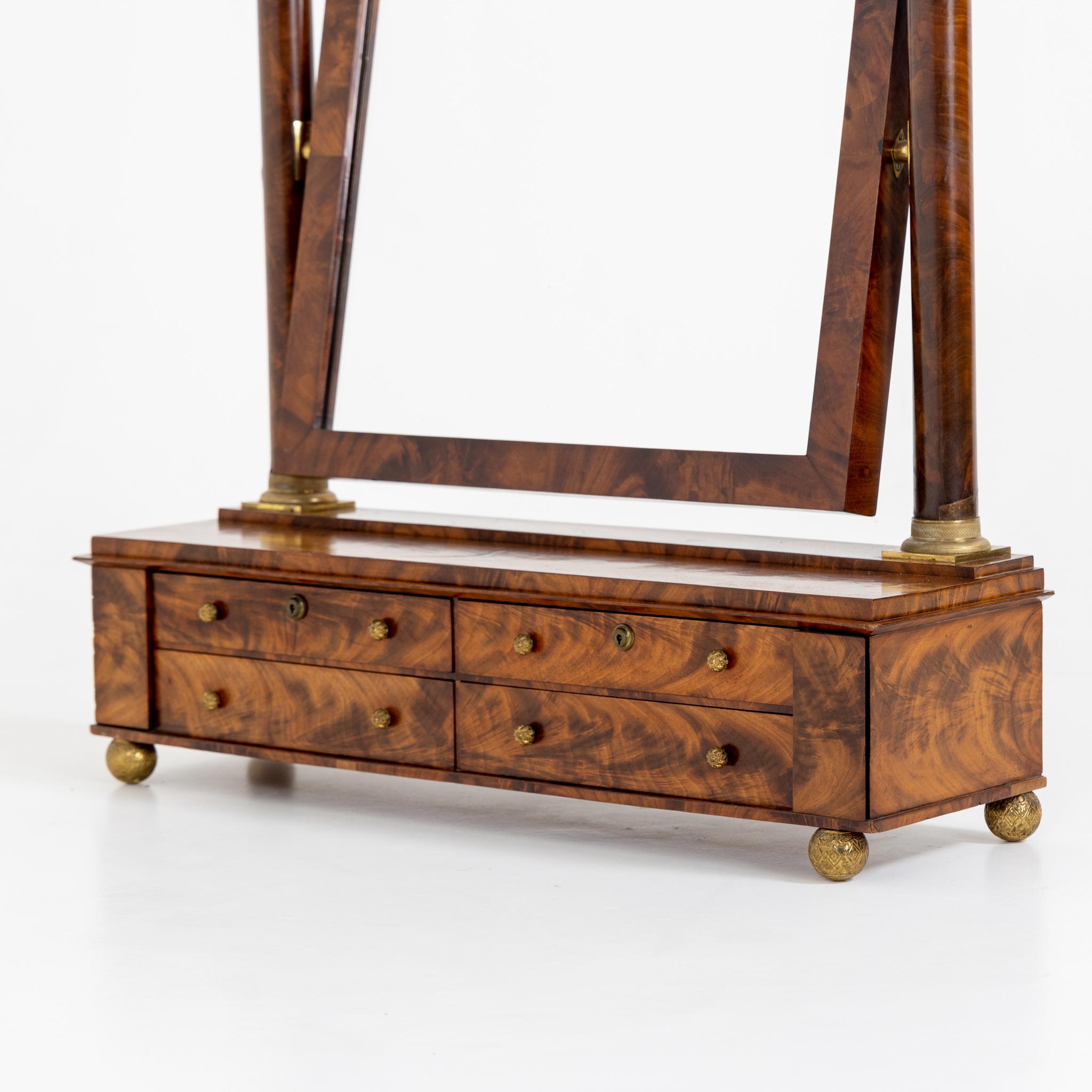 Tischspiegel, Frankreich, frühes 19. Jahrhundert im Angebot 2