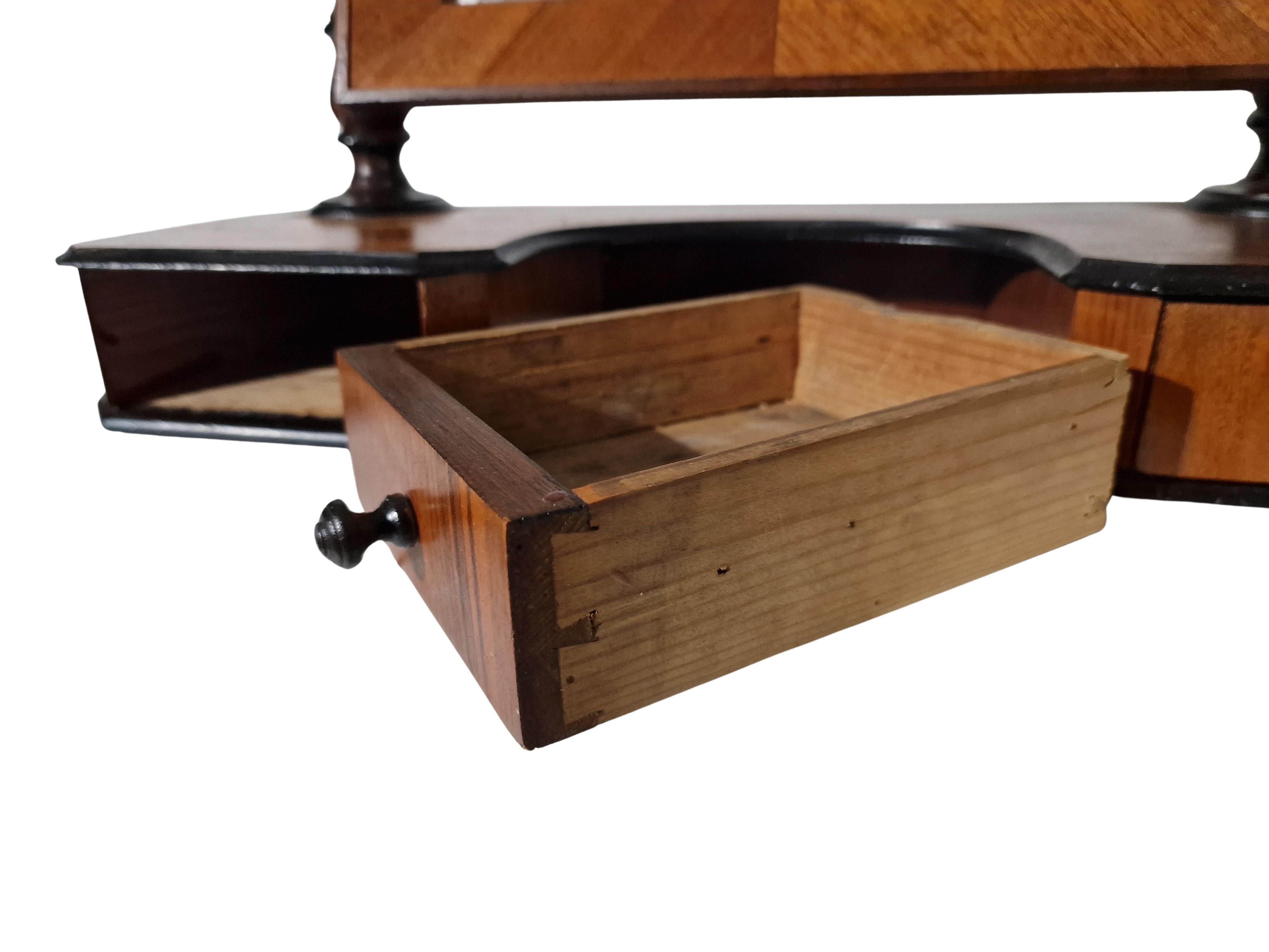 Table Mirror, Makeup / Vanity Mirror, late 19th century, 1890, Austria In Good Condition In Wien, AT
