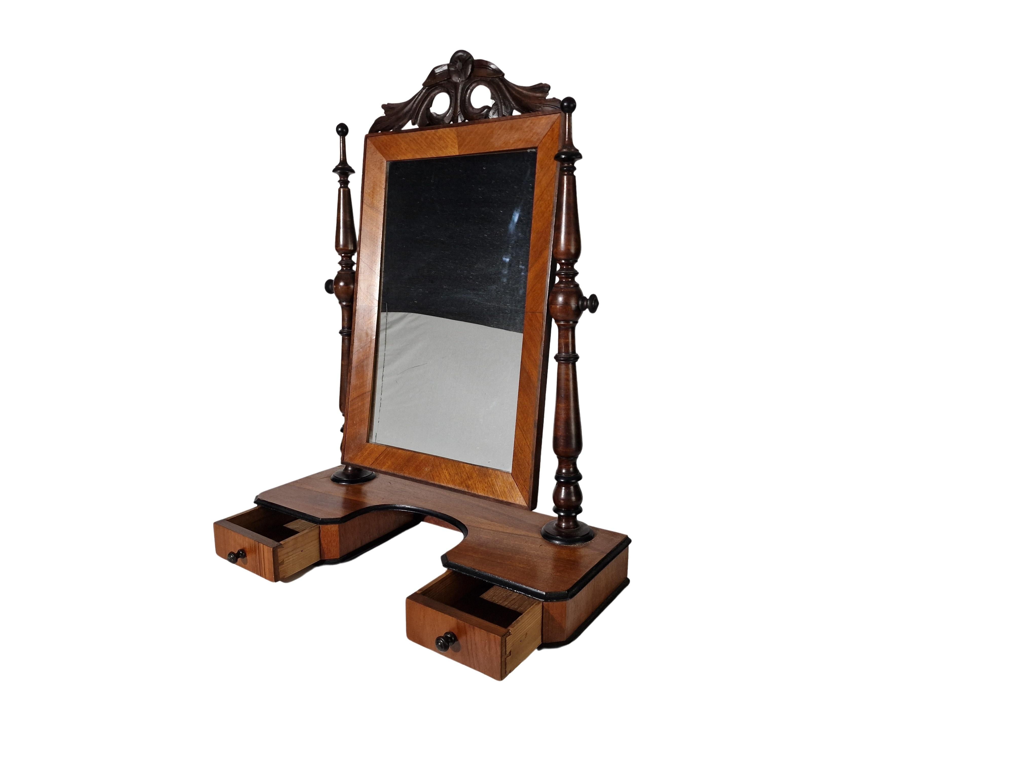 Table Mirror, Makeup / Vanity Mirror, late 19th century, 1890, Austria 2