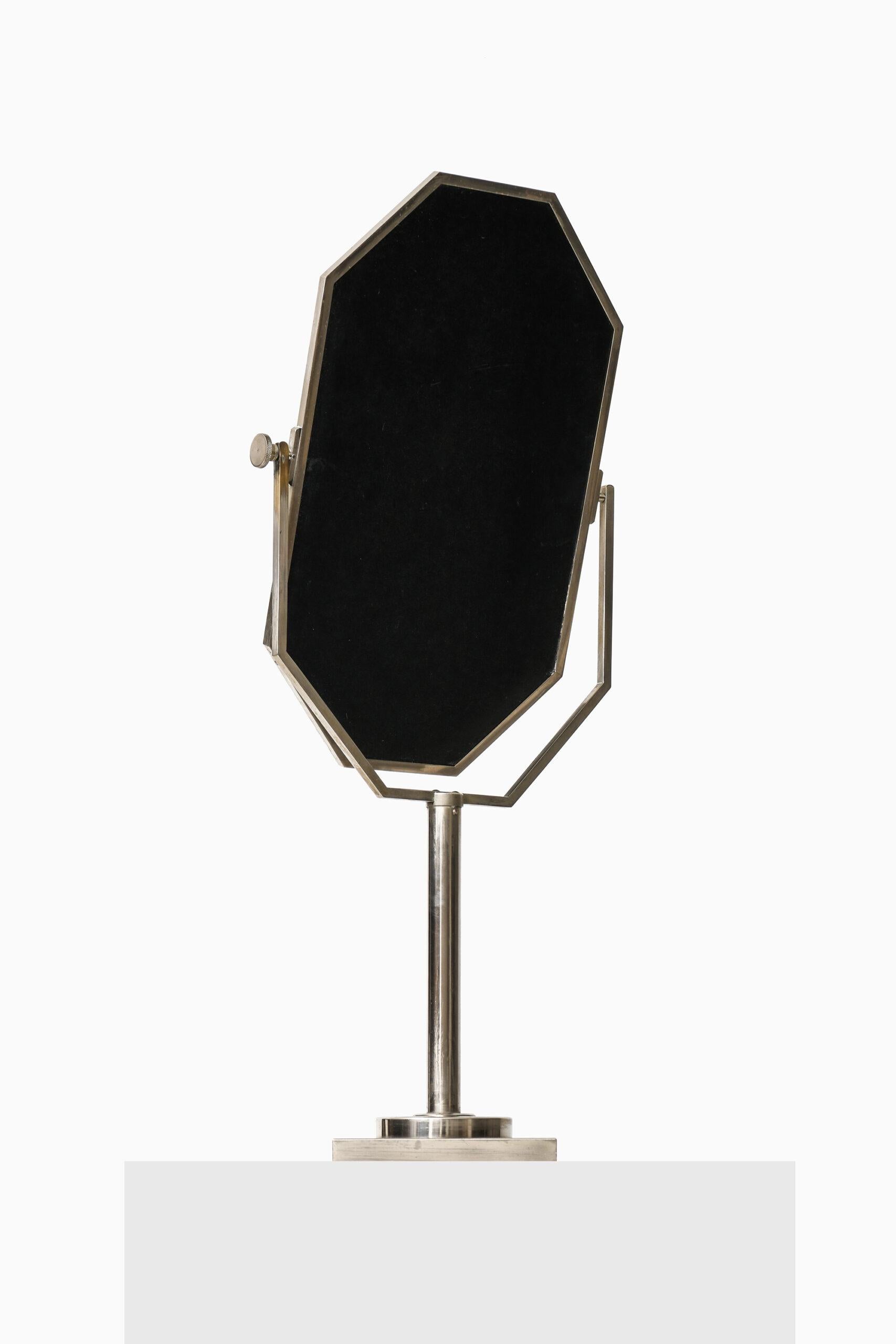 European Table Mirror Probably Produced in Sweden For Sale