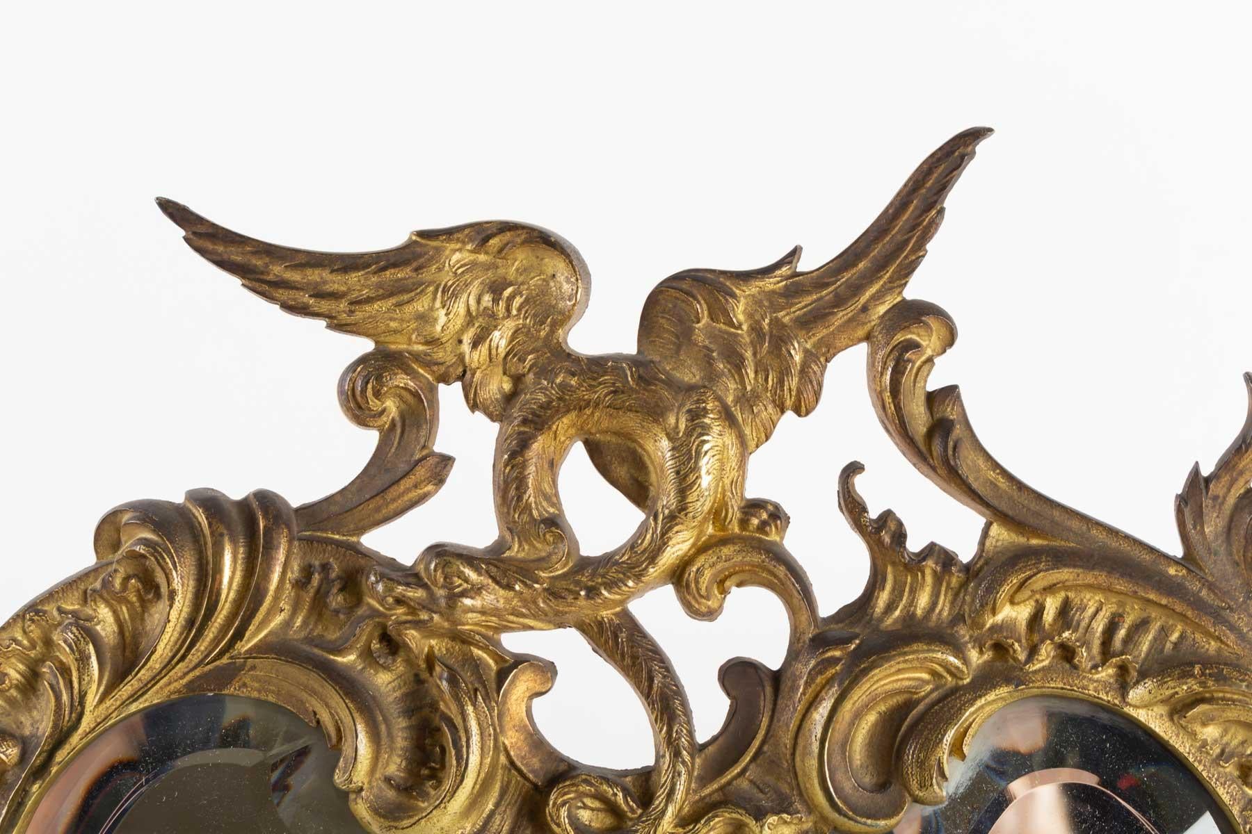 Rococo Revival Table Mirror Rococo