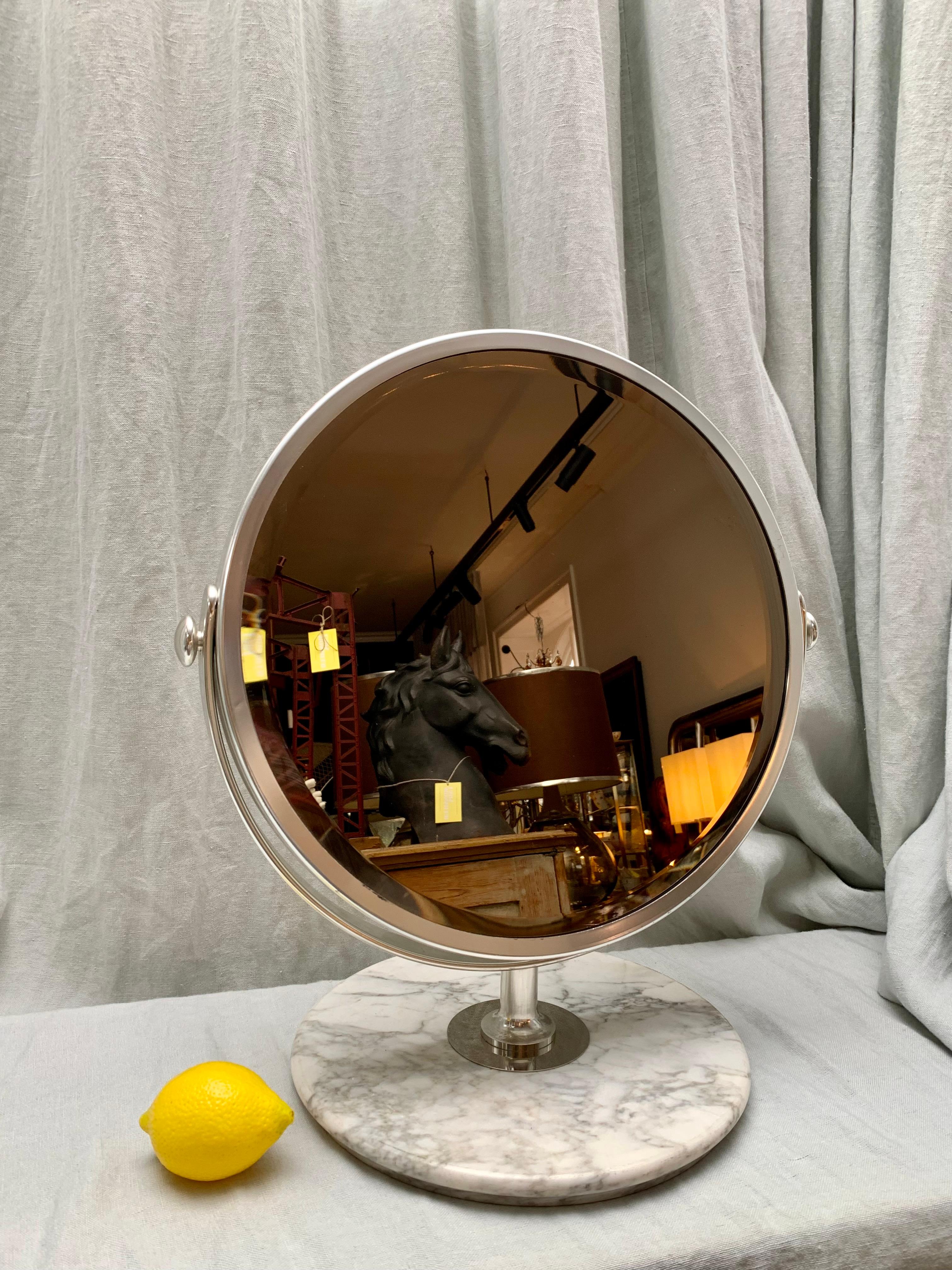 Miroir de table - Miroir de courtoisie Bon état - En vente à Hellerup, DK
