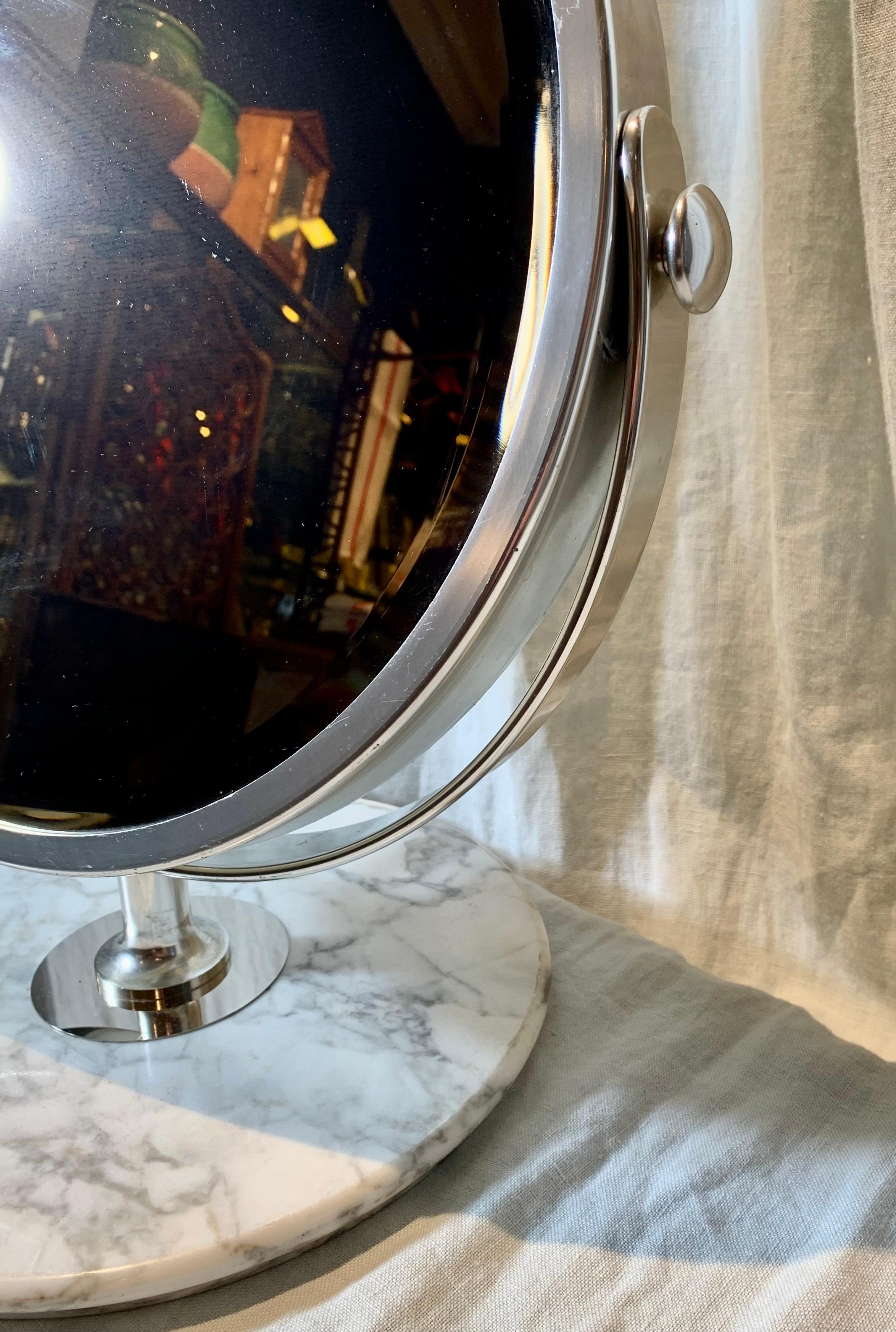 Fin du 20e siècle Miroir de table - Miroir de courtoisie en vente