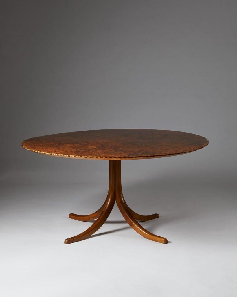 Mid-Century Modern Table Model 1020 Designed by Josef Frank for Svenskt Tenn, Sweden, 1940s