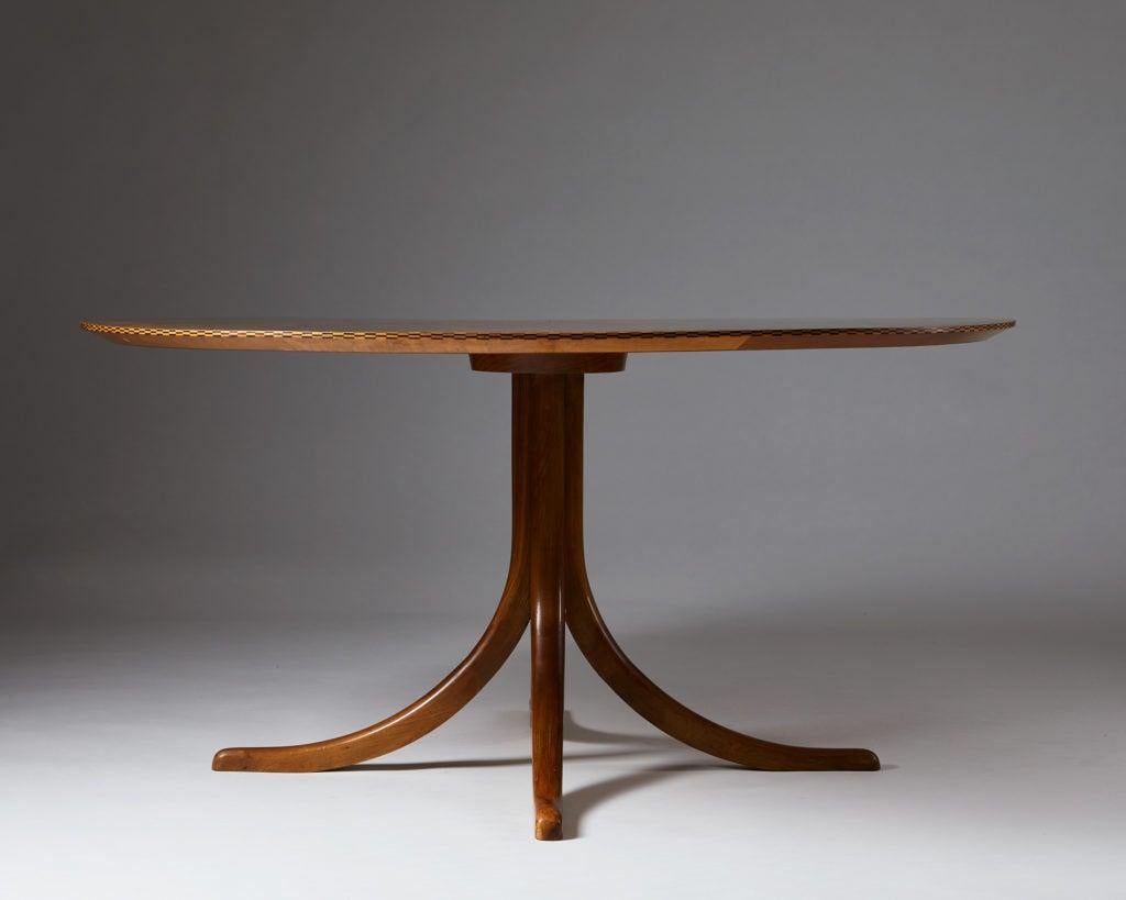 Swedish Table Model 1020 Designed by Josef Frank for Svenskt Tenn, Sweden, 1940s