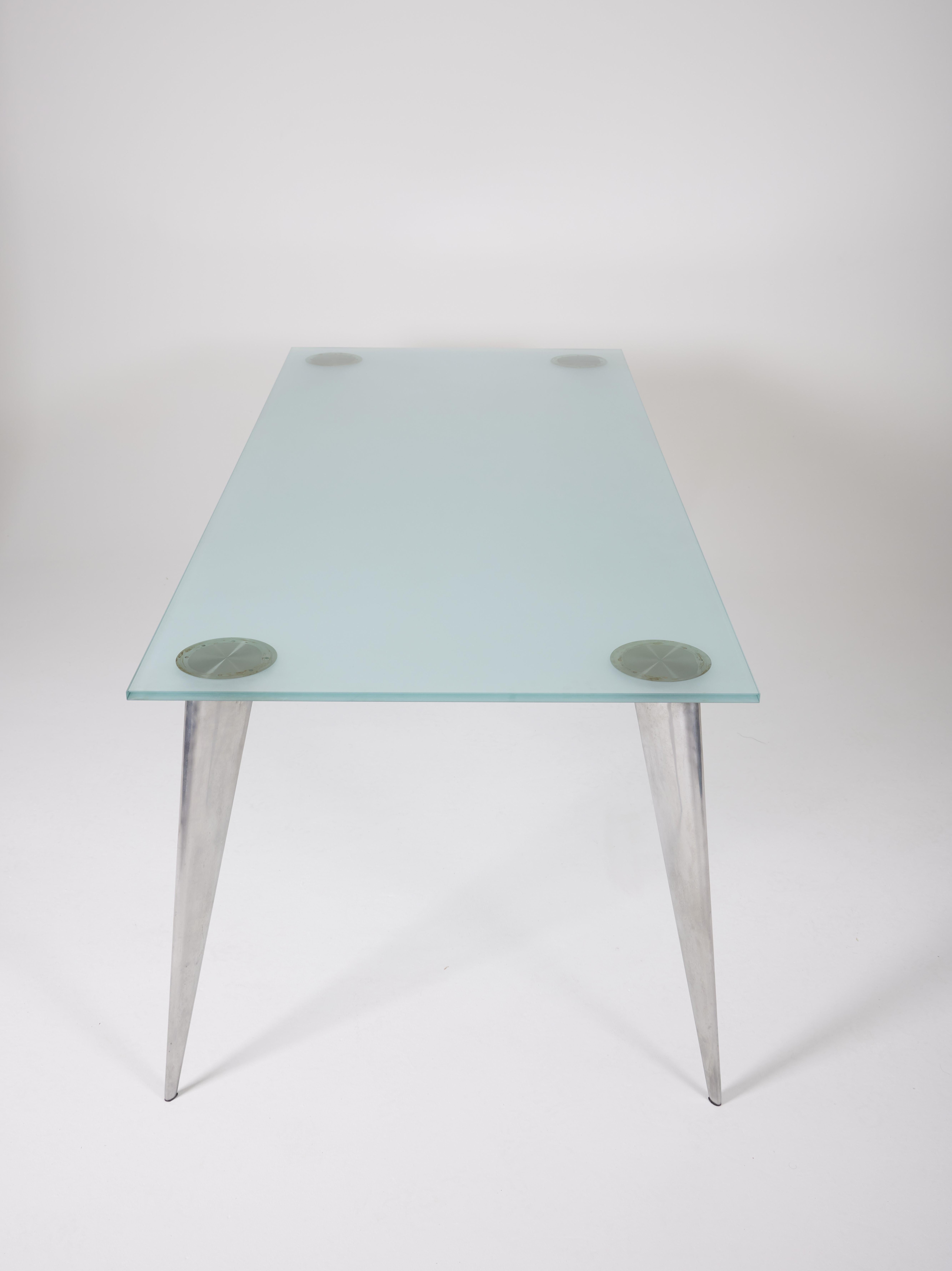 Français Modèle de table J. Lang de la série Phillippe Starck 1991