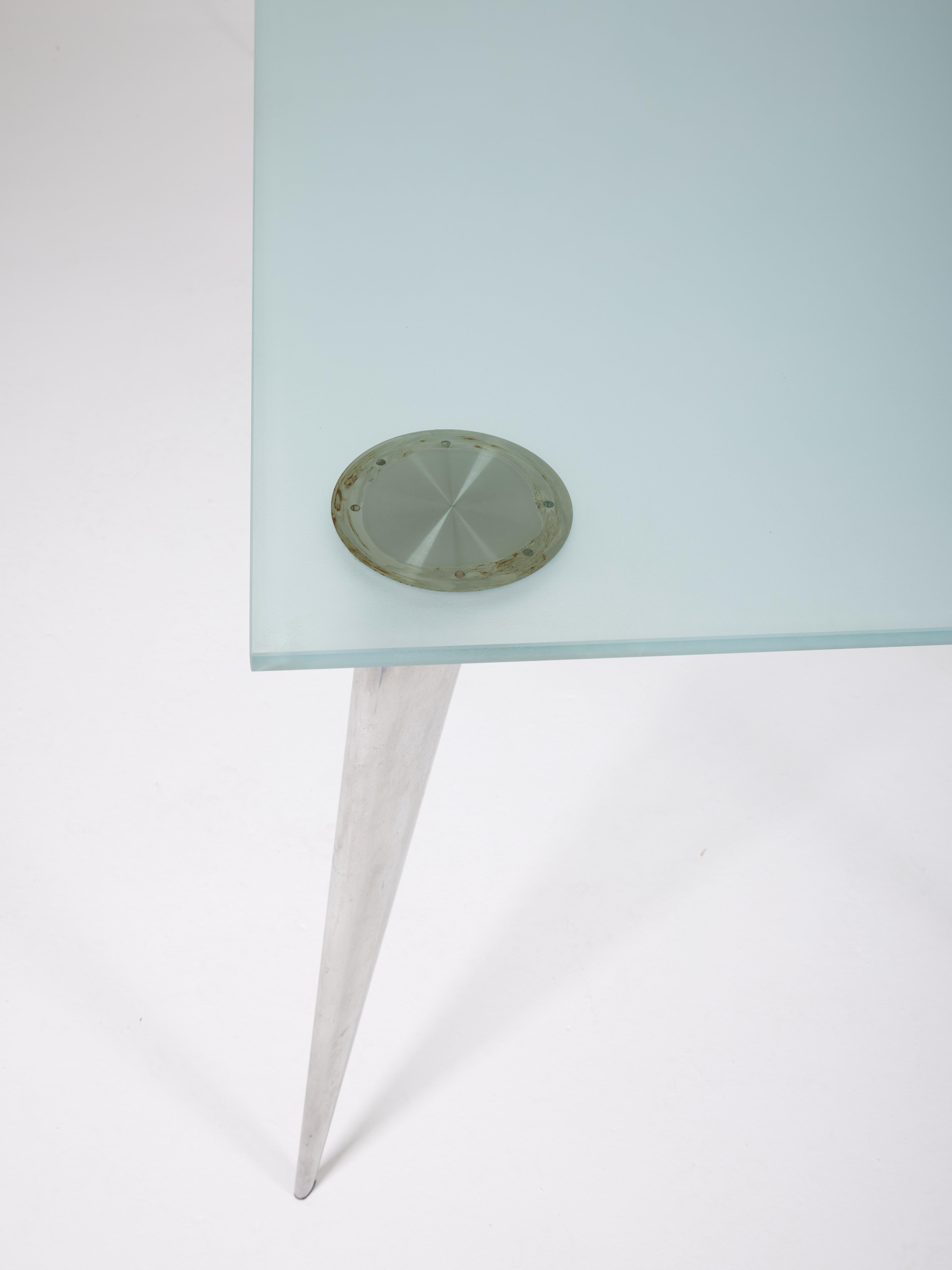 Modèle de table J. Lang de la série Phillippe Starck 1991 Bon état à PARIS, FR