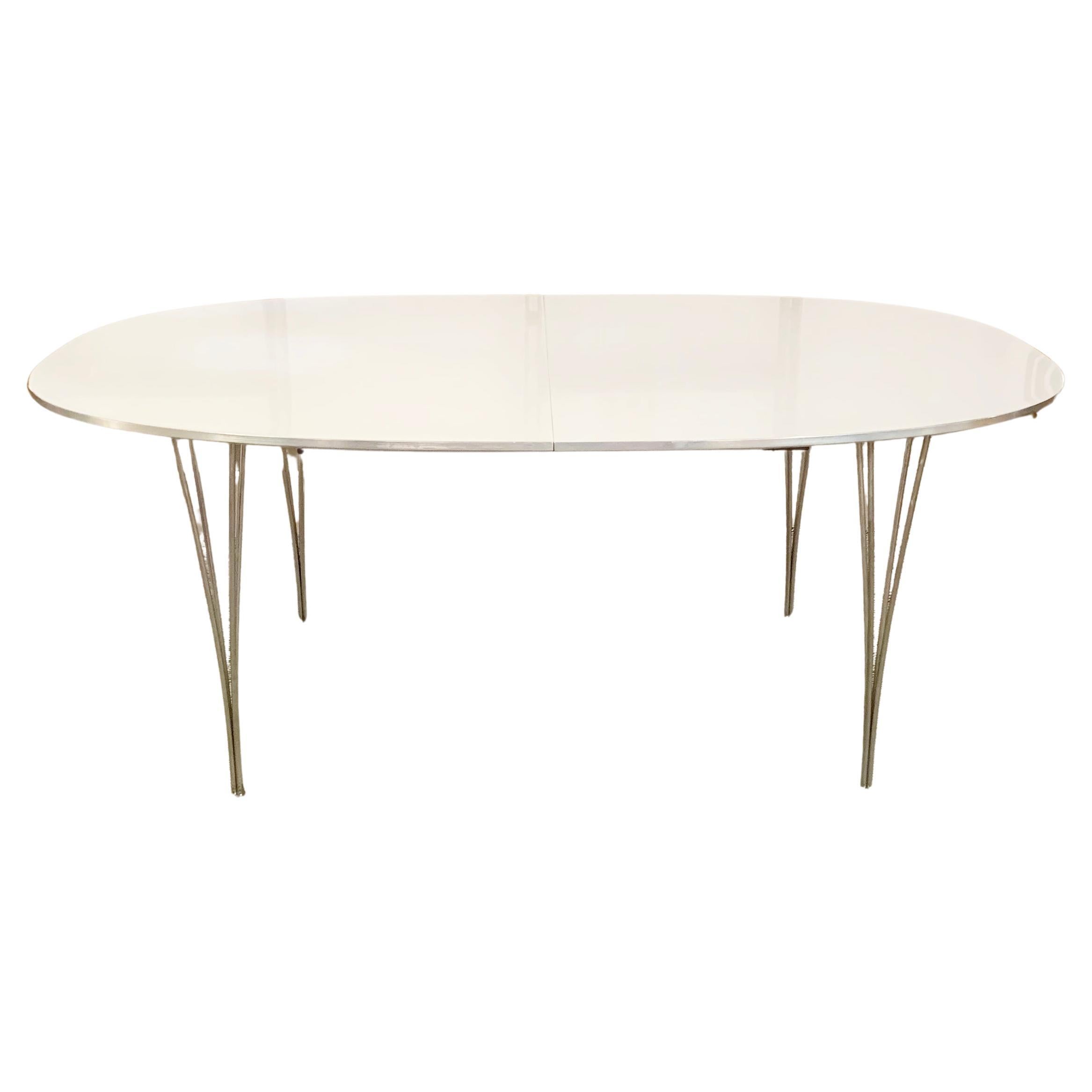 Table Model "Super Ellipse" by Arne Jacobsen, Piet Hein and Bruno Mathsson  For Sale