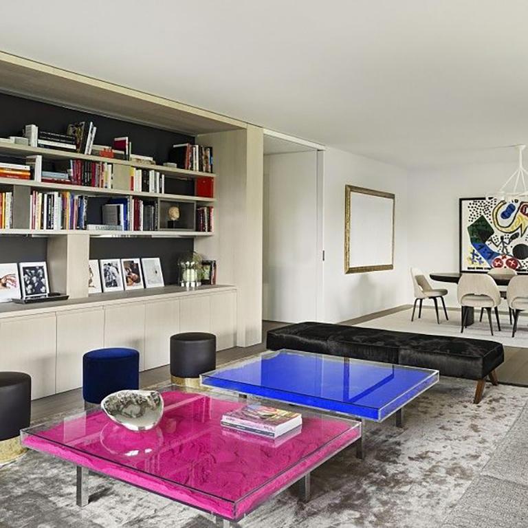 Steel Table Monopink by Yves Klein For Sale