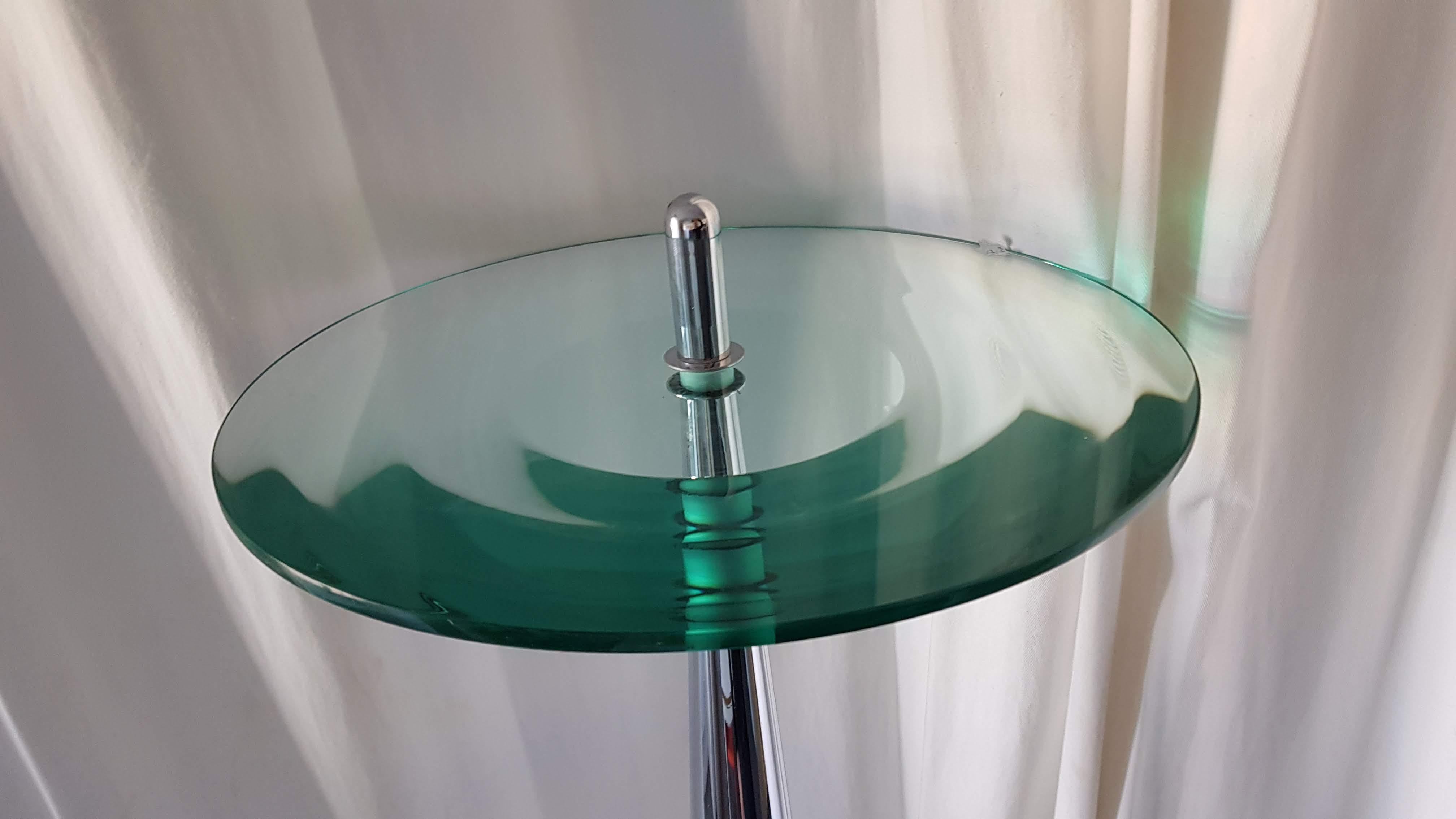 Table Murano Glass and Metal For Sale 5