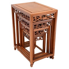 Table Nest 4 Chinese Tables Side Table Quartetto Hardwood