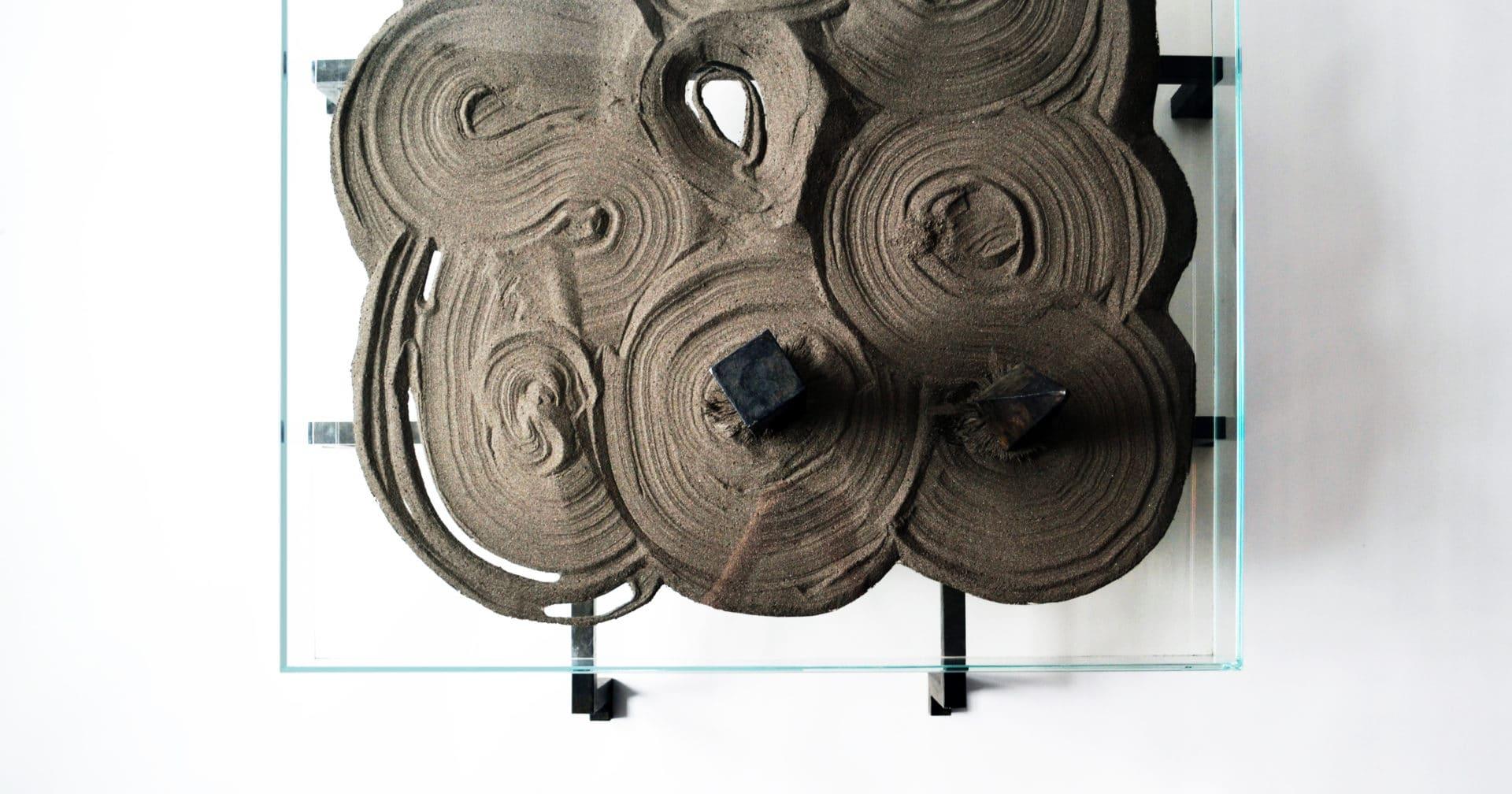 Blackened Table No. 5 by J.M. Szymanski For Sale