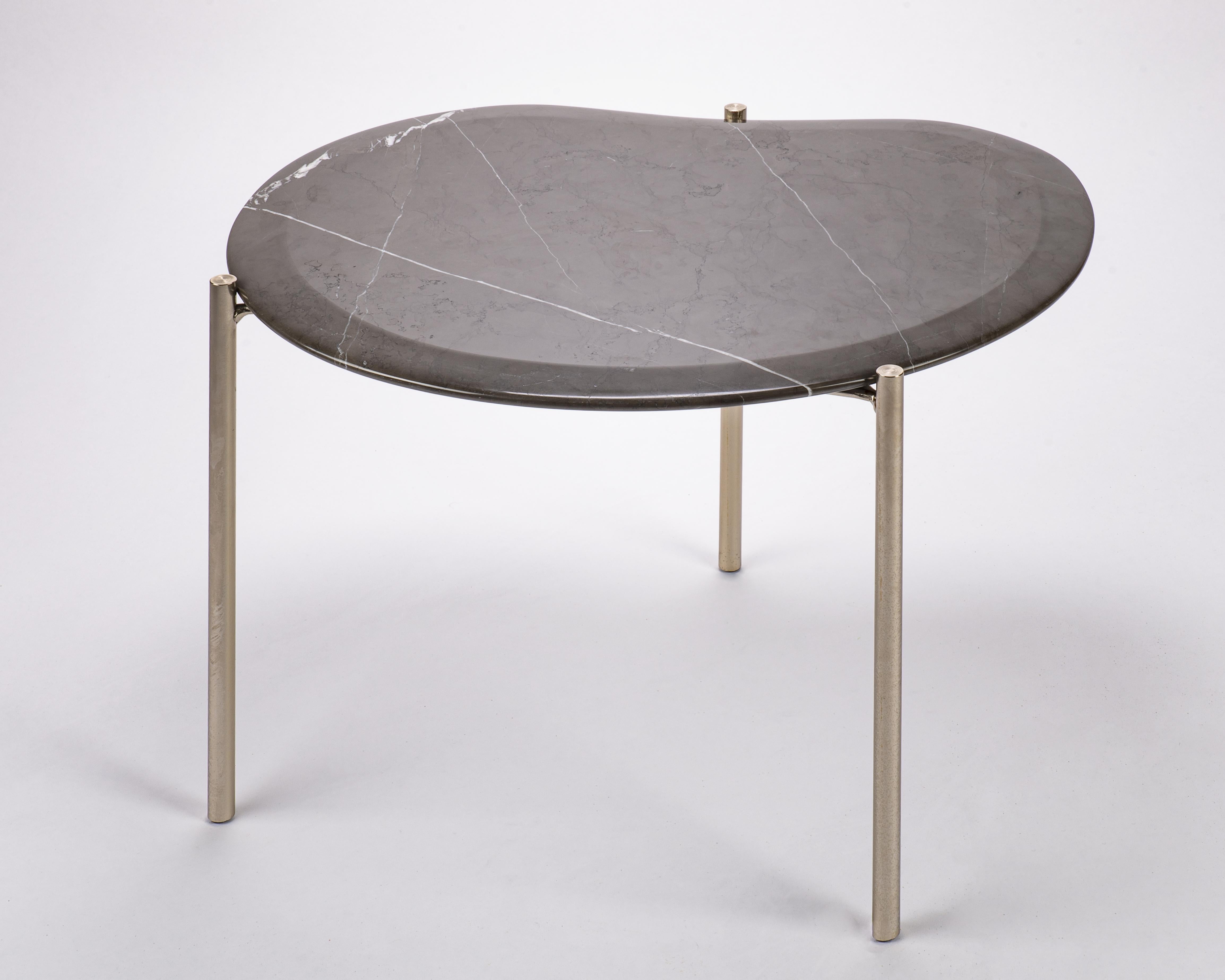 Table No.1 by Anežka Závadová
Materials: Nori Marble and Steel Skeleton in Satin Brass Finish
Dimensions: 57.4 x 45.3 x 39.8 cm

Anezka Zavadova has been with Preciosa Lighting since 2016. As a senior designer in the company’s Middle East