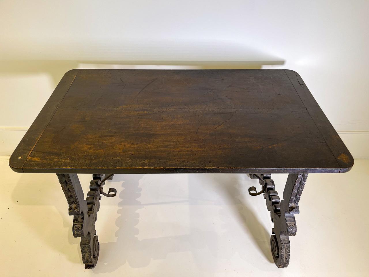 18th Century and Earlier Table, Noir Spanish, 18th Century