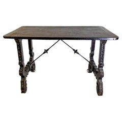Table, Noir Spanish, 18th Century