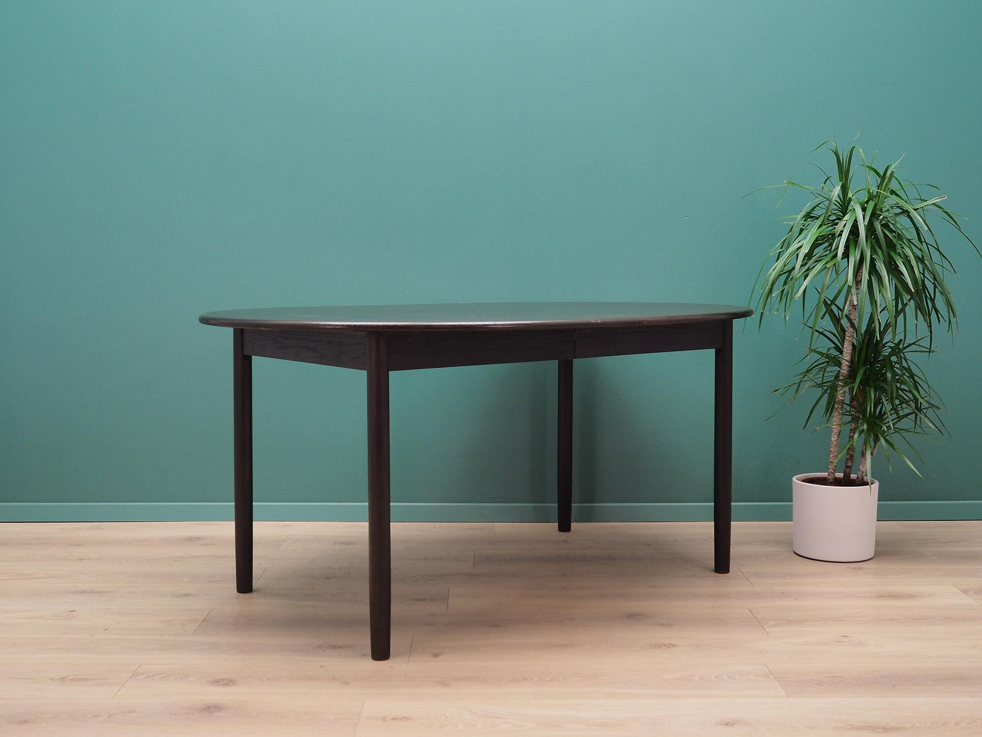 Scandinavian Modern Table Oak, Danish Design, 1960s For Sale