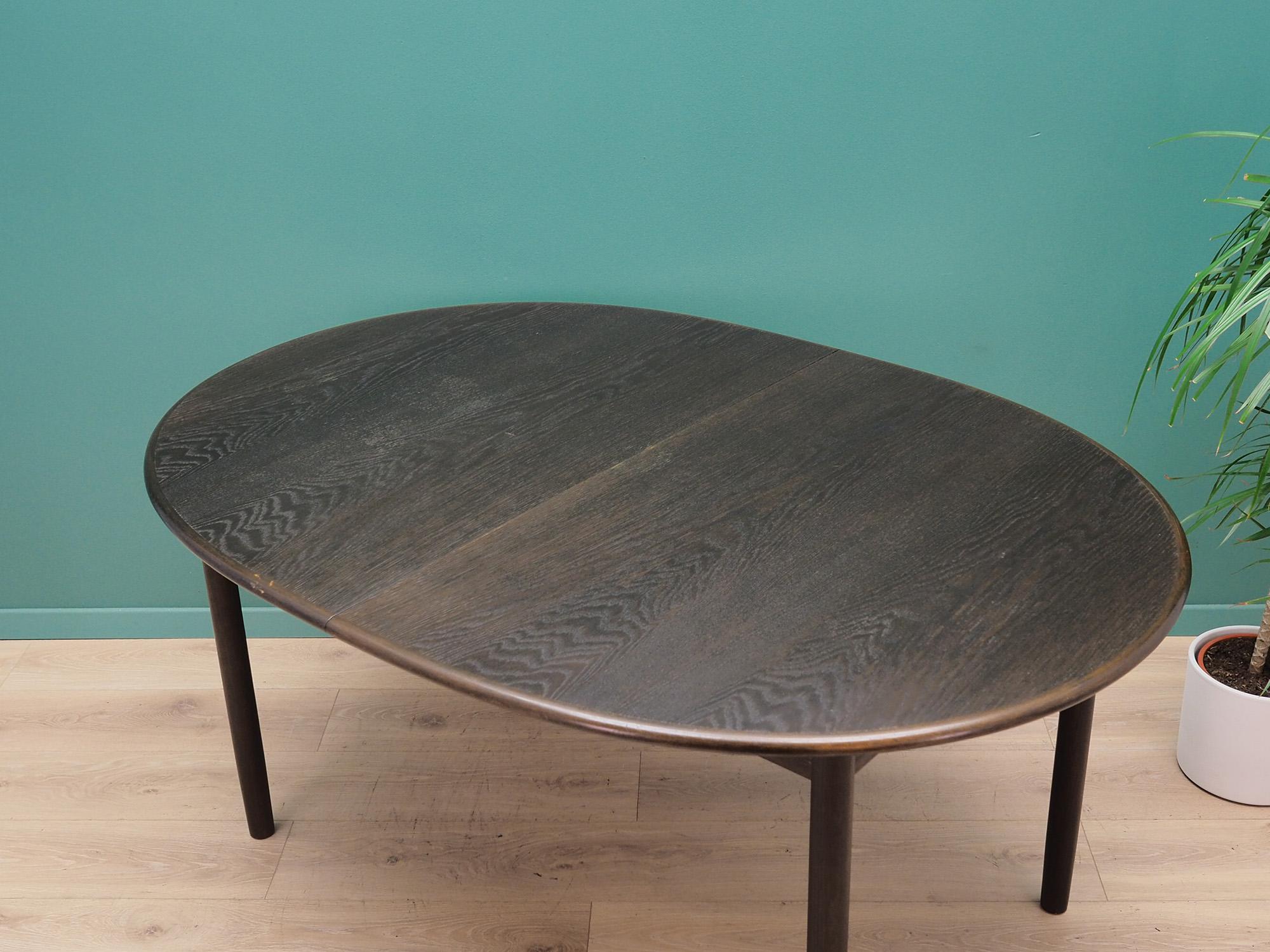 Table Oak, Danish Design, 1960s In Good Condition For Sale In Szczecin, Zachodniopomorskie