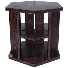 Table or Bookcase by Eugene Printz in Palmwood