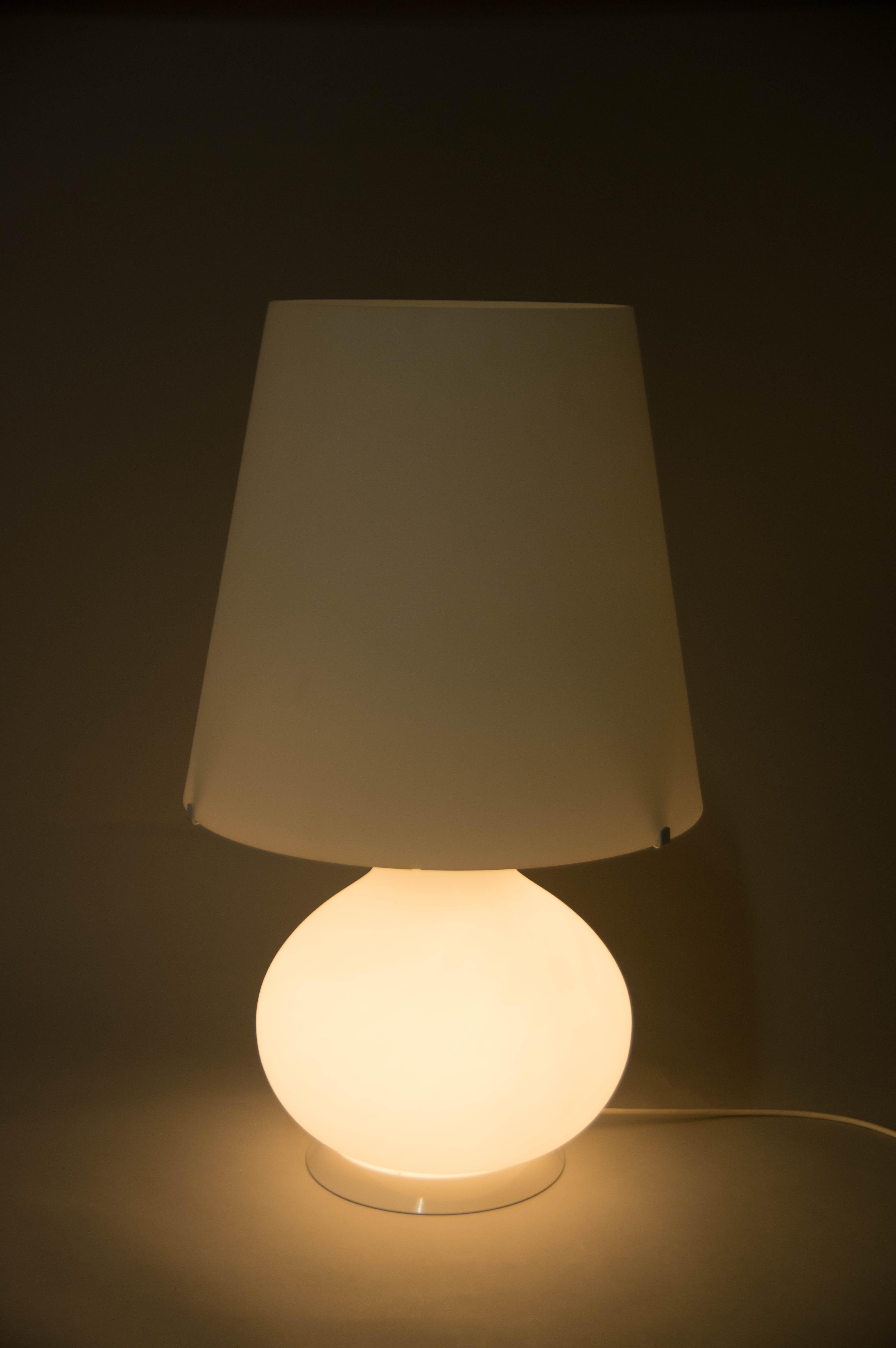 Metal Table or Floor Lamp Fontana Large by Max Ingrand