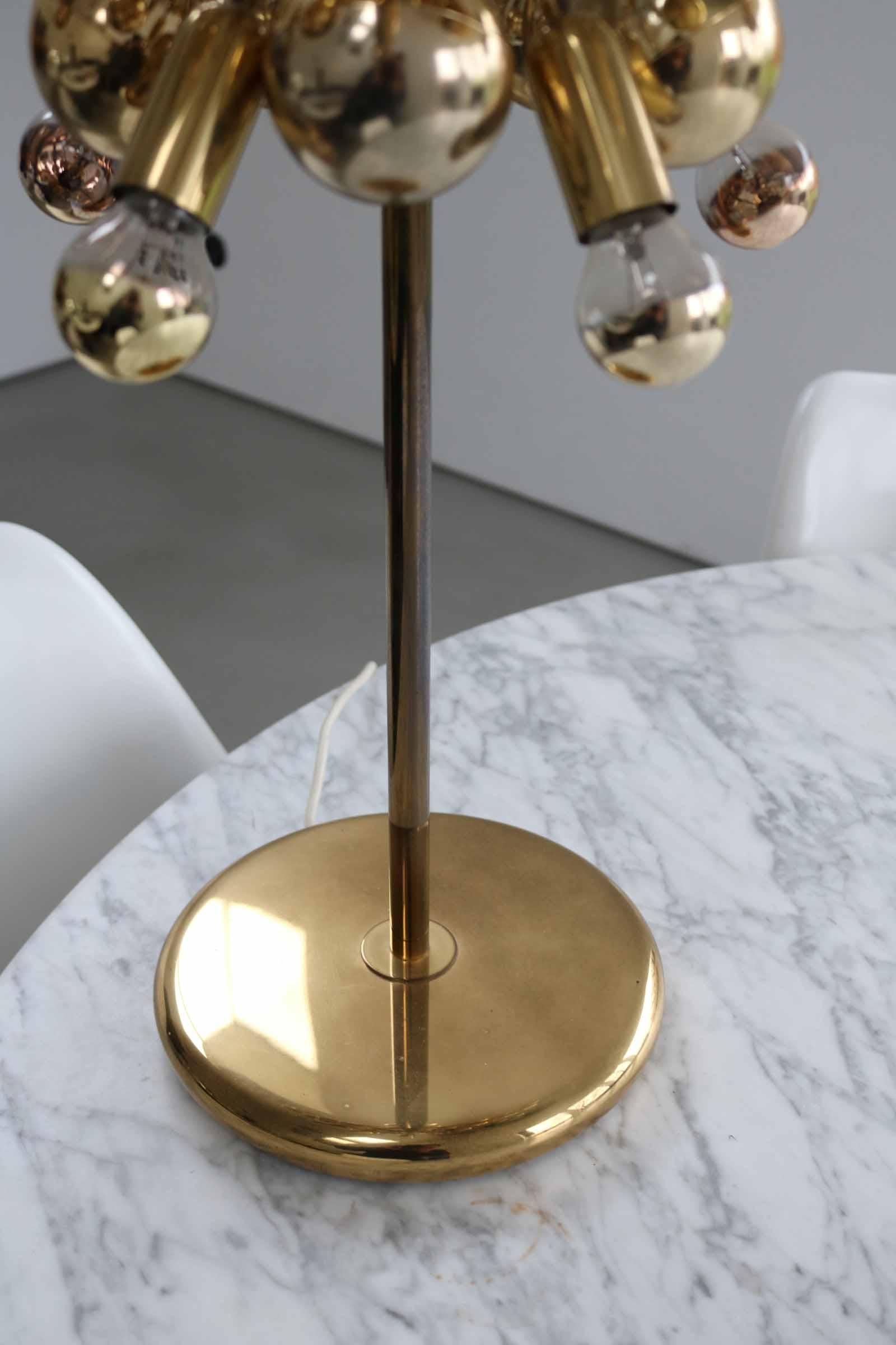 Metà XX secolo Lampada Sputnik da tavolo o da terra di Cosack Leuchten, Germania, anni '60