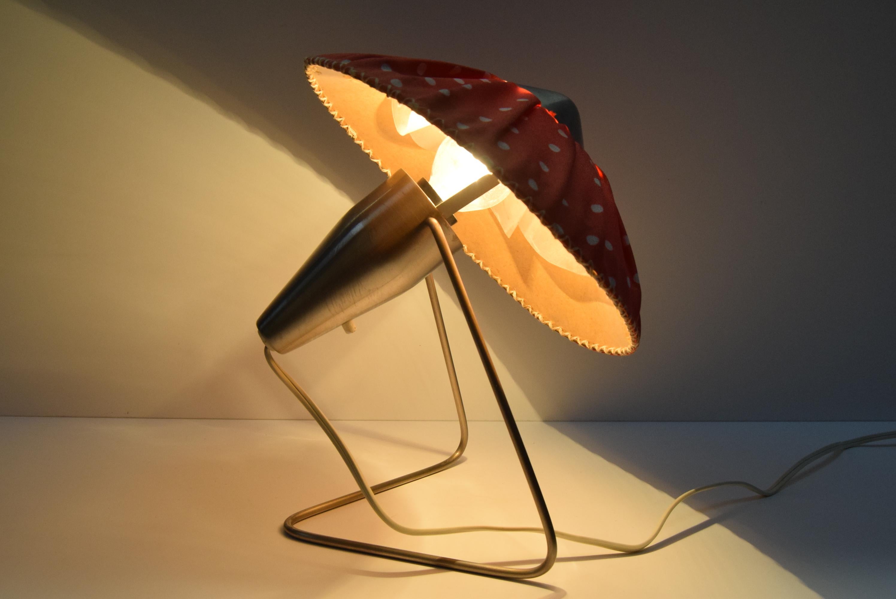 Lampe de table ou applique Helena Frantova pour OKOLO, Tchécoslovaquie, années 1950. en vente 4
