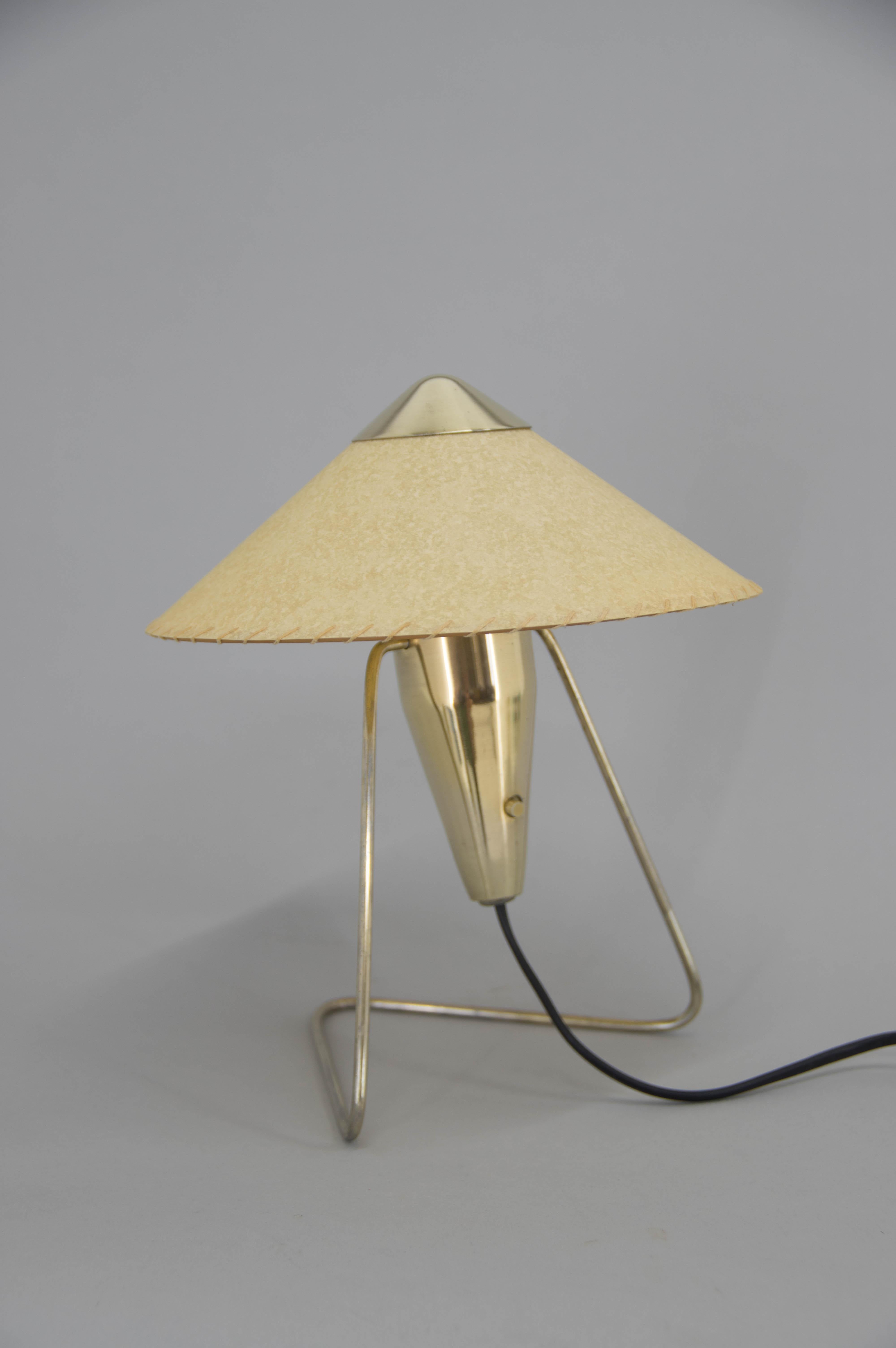 Mid-Century Modern Table or Wall Lamp by Helena Frantova for OKOLO, Czechoslovakia, 1950s