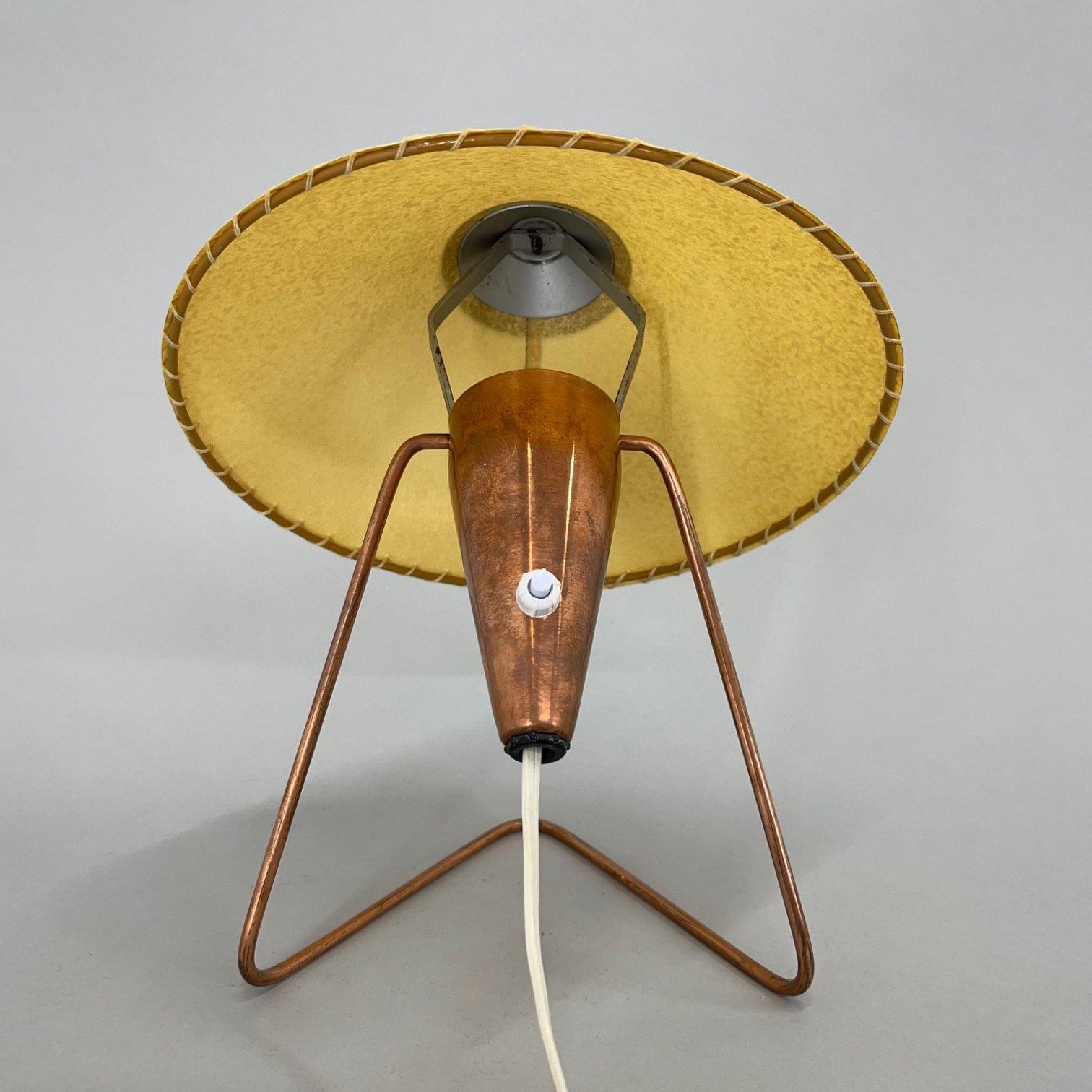 Mid-Century Modern Table or Wall Lamp by Helena Frantova for OKOLO, Czechoslovakia, 1950's For Sale