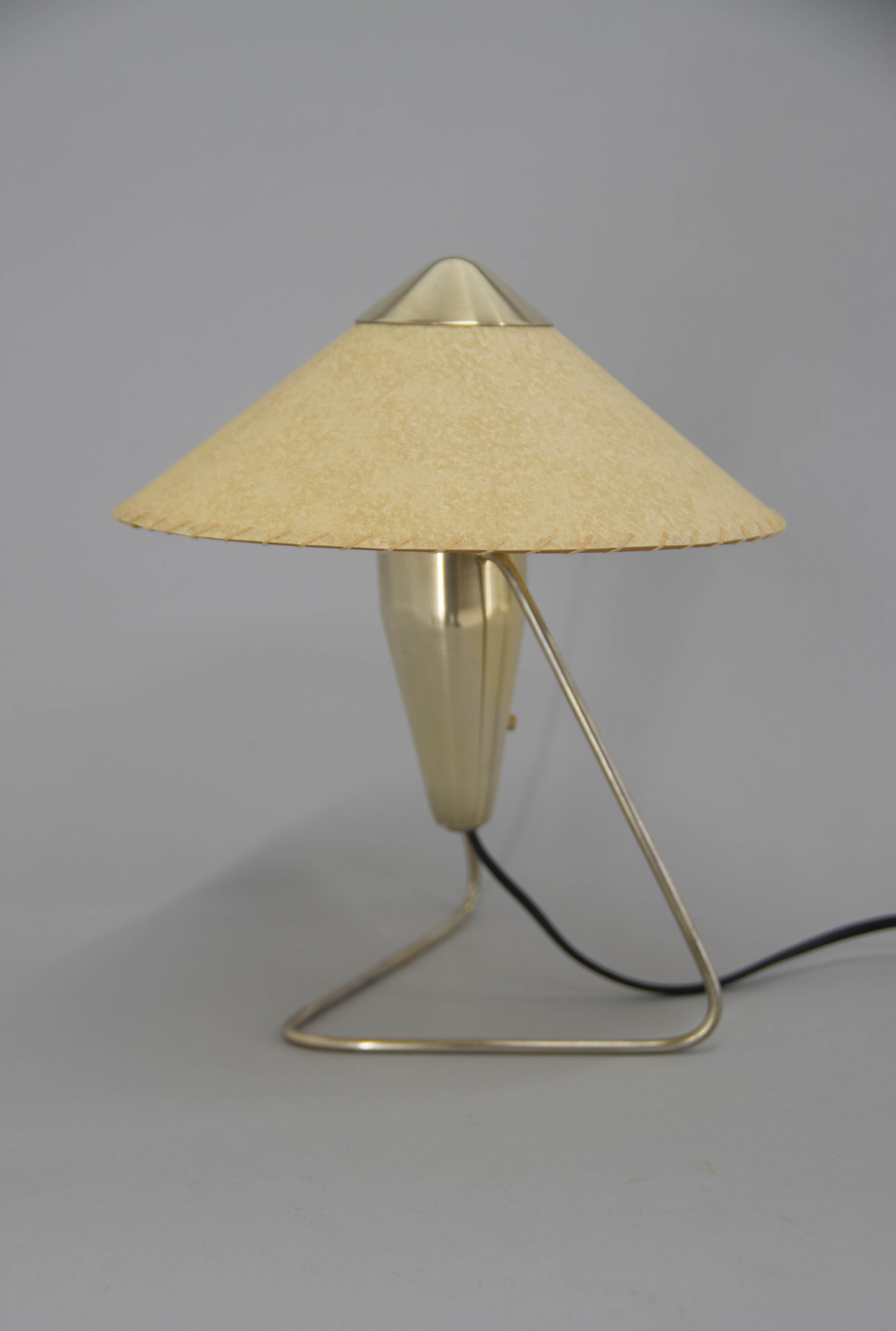 Table or Wall Lamp by Helena Frantova for OKOLO, Czechoslovakia, 1950s In Good Condition In Praha, CZ